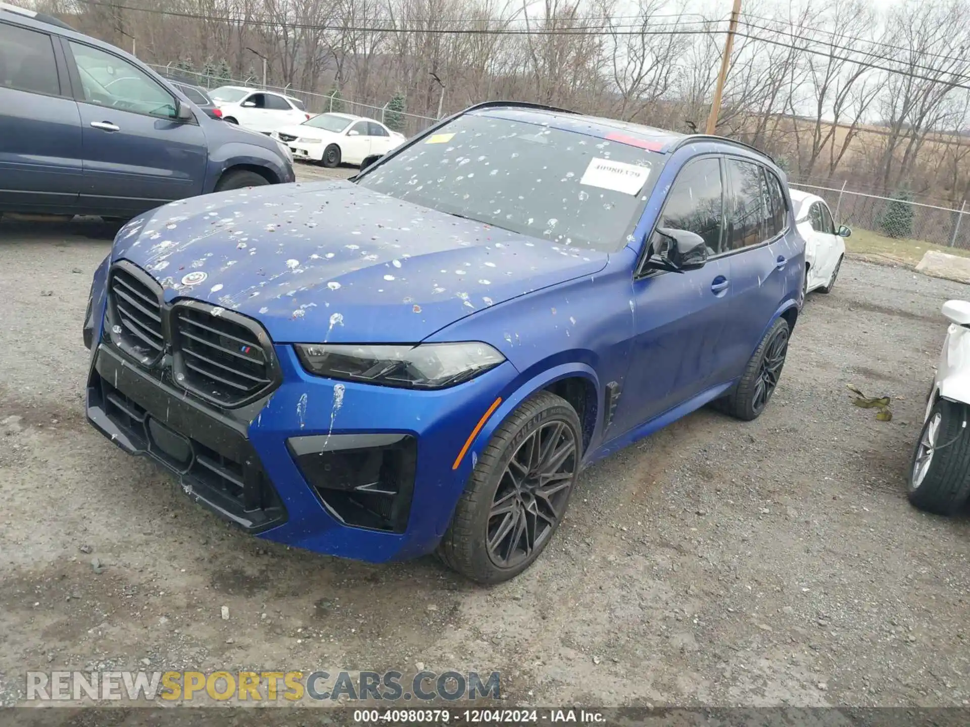 2 Photograph of a damaged car 5YM13ET09R9S29782 BMW X5 M 2024