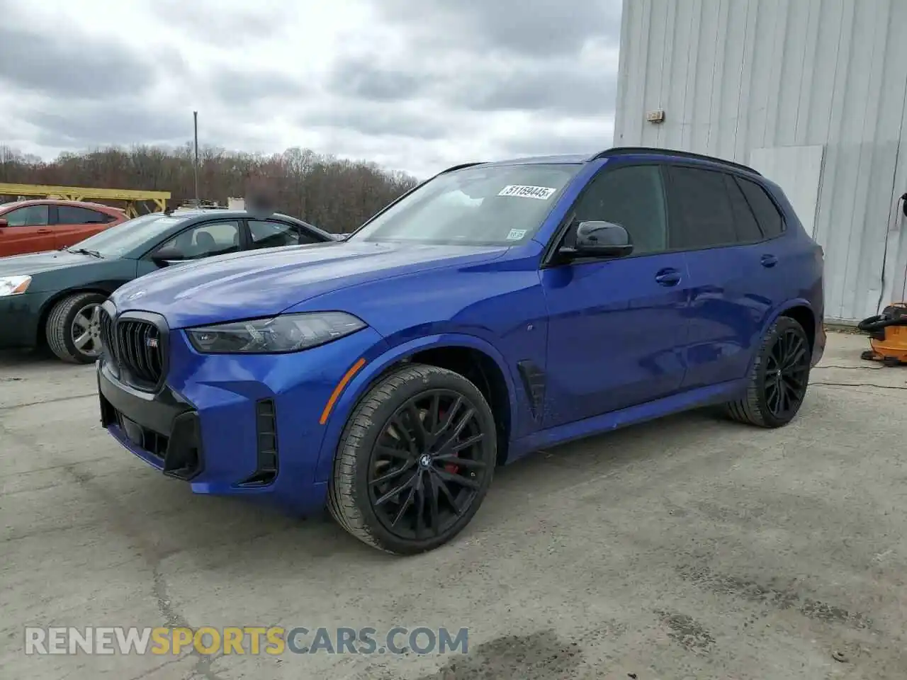 1 fotografías del automóvil dañado 5UX33EU03S9X42207 BMW X5 M60I 2025