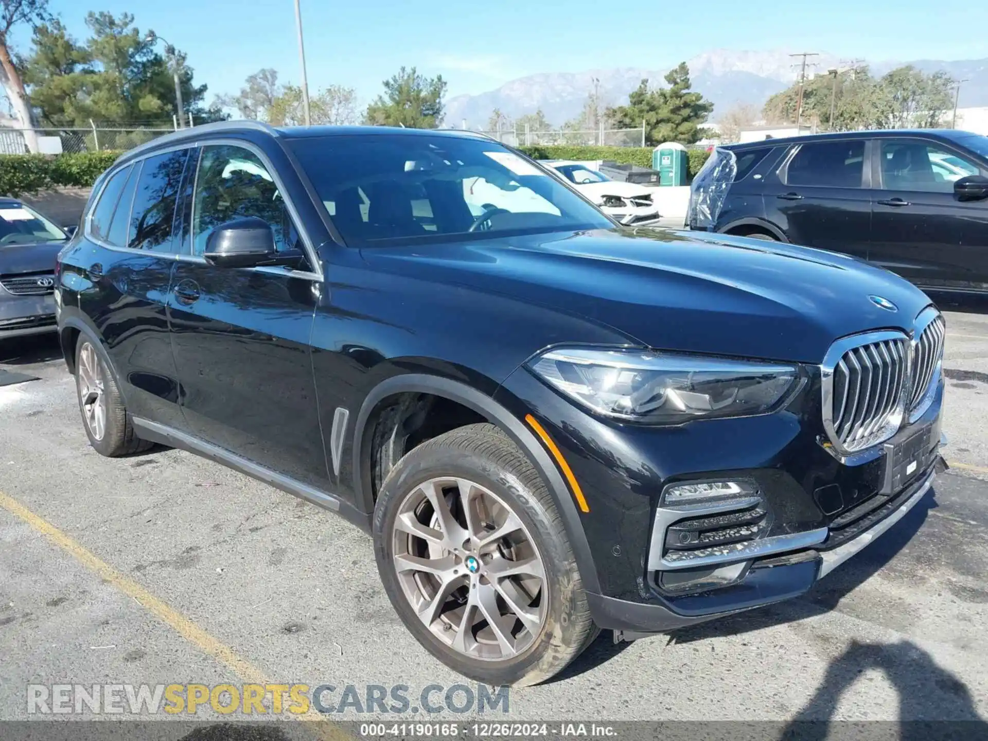 1 Photograph of a damaged car 5UXTA6C01M9G60625 BMW X5 PHEV 2021