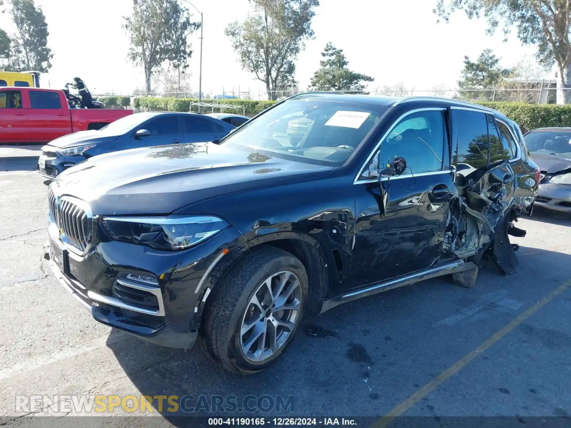 2 Photograph of a damaged car 5UXTA6C01M9G60625 BMW X5 PHEV 2021