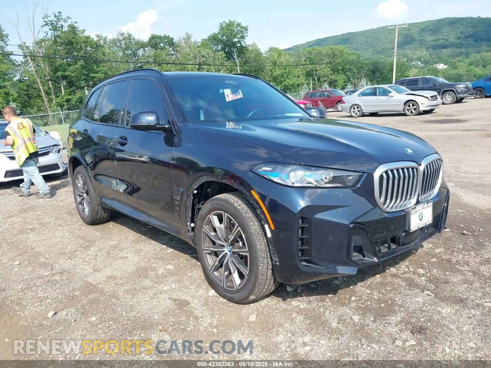 1 fotografías del automóvil dañado 5UX43EU04R9T21997 BMW X5 PHEV 2024