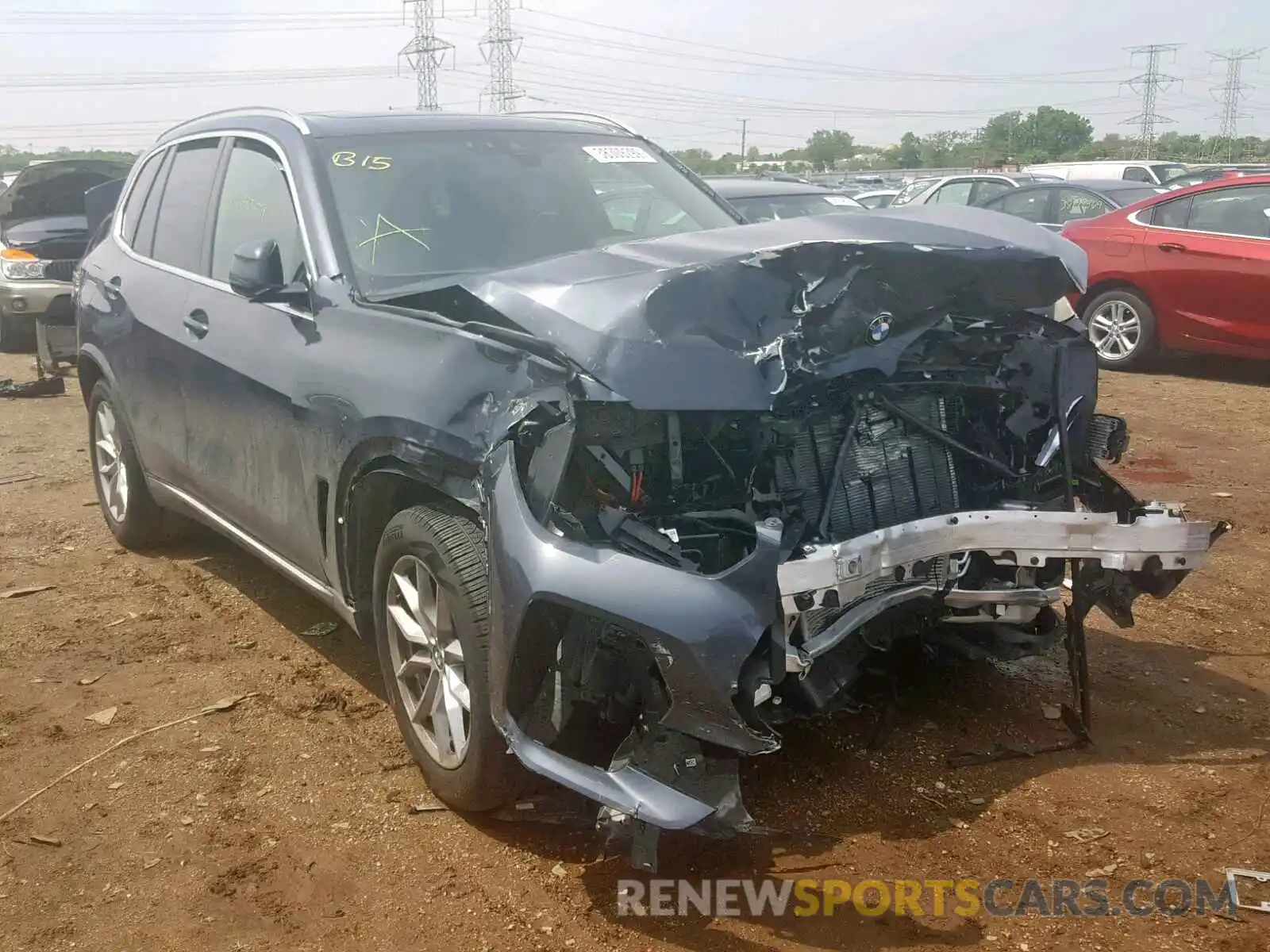 1 Photograph of a damaged car 5UXCR6C51KLL05715 BMW X5 XDRIVE4 2019