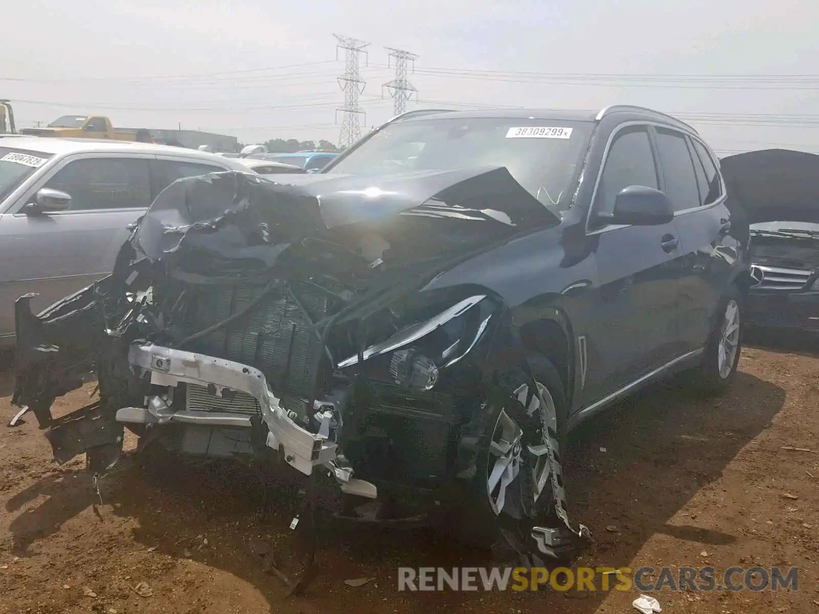 2 Photograph of a damaged car 5UXCR6C51KLL05715 BMW X5 XDRIVE4 2019