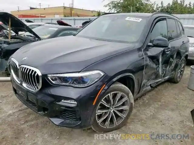 2 Photograph of a damaged car 5UXCR6C52KLL01219 BMW X5 XDRIVE4 2019