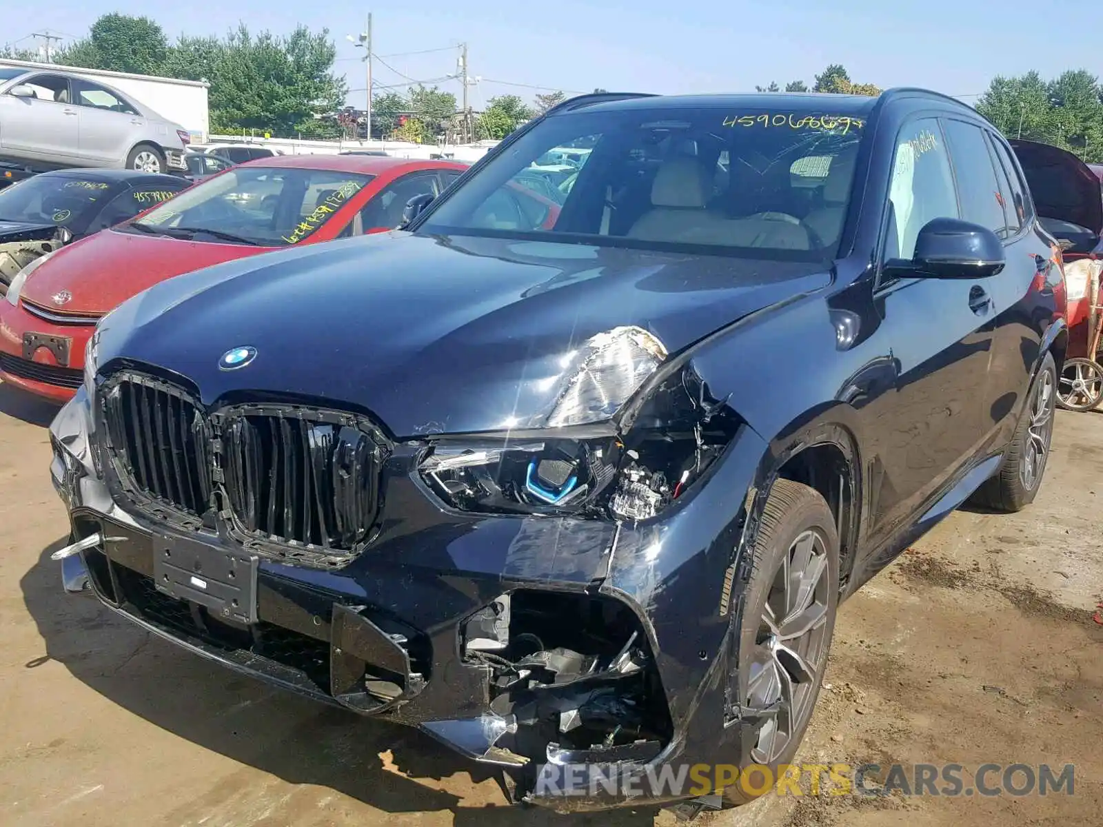 2 Photograph of a damaged car 5UXCR6C54KLK84441 BMW X5 XDRIVE4 2019