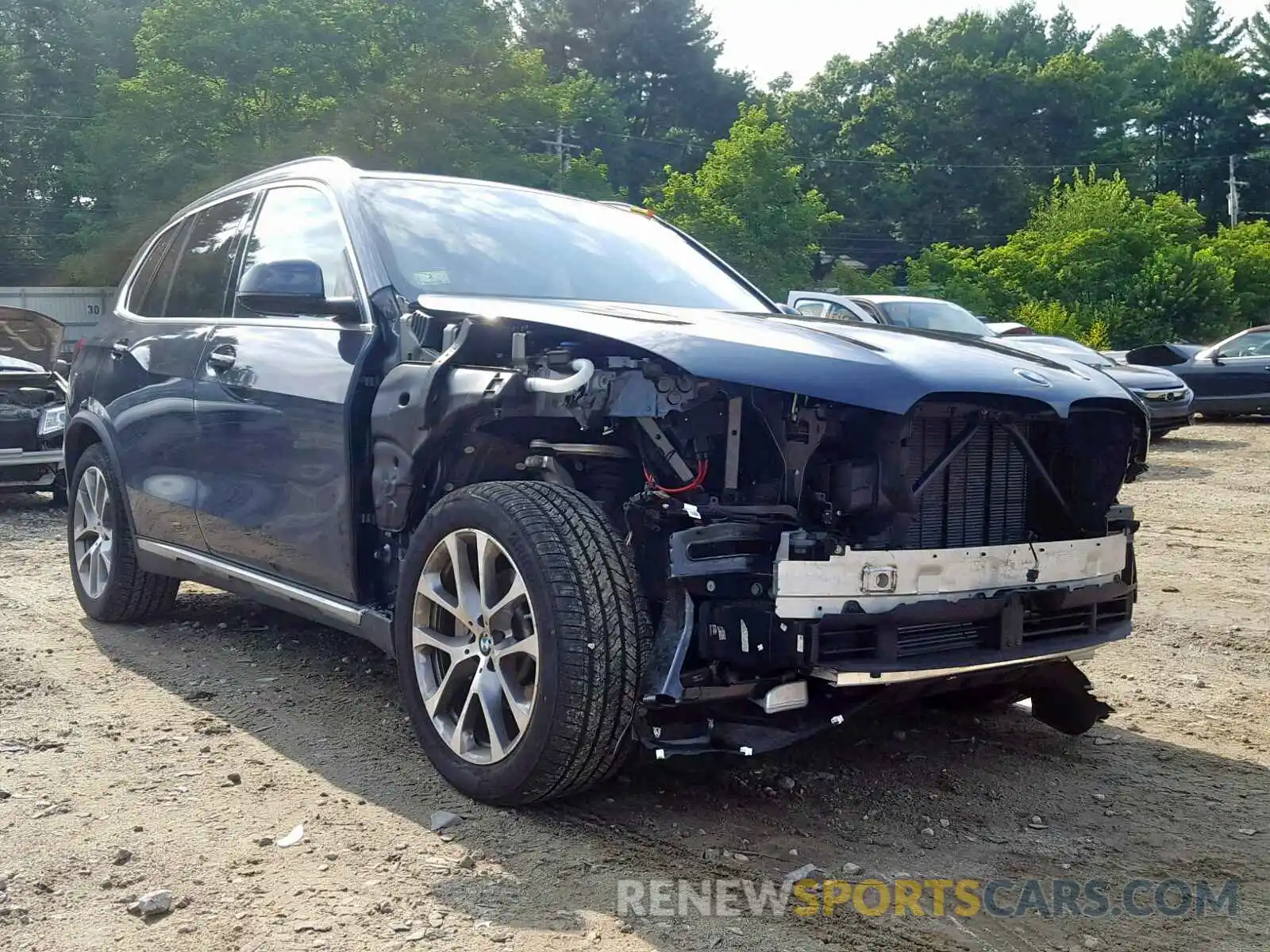 1 Photograph of a damaged car 5UXCR6C54KLL04347 BMW X5 XDRIVE4 2019