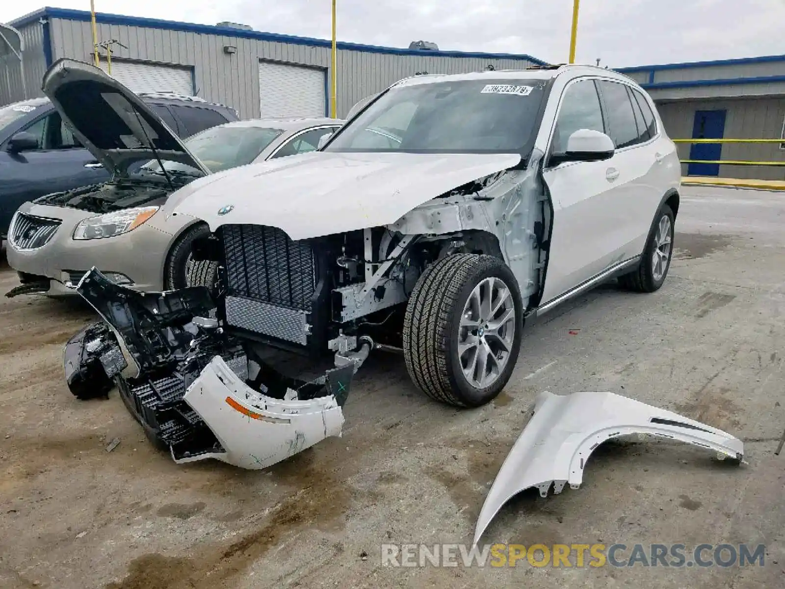 2 Photograph of a damaged car 5UXCR6C54KLL26431 BMW X5 XDRIVE4 2019