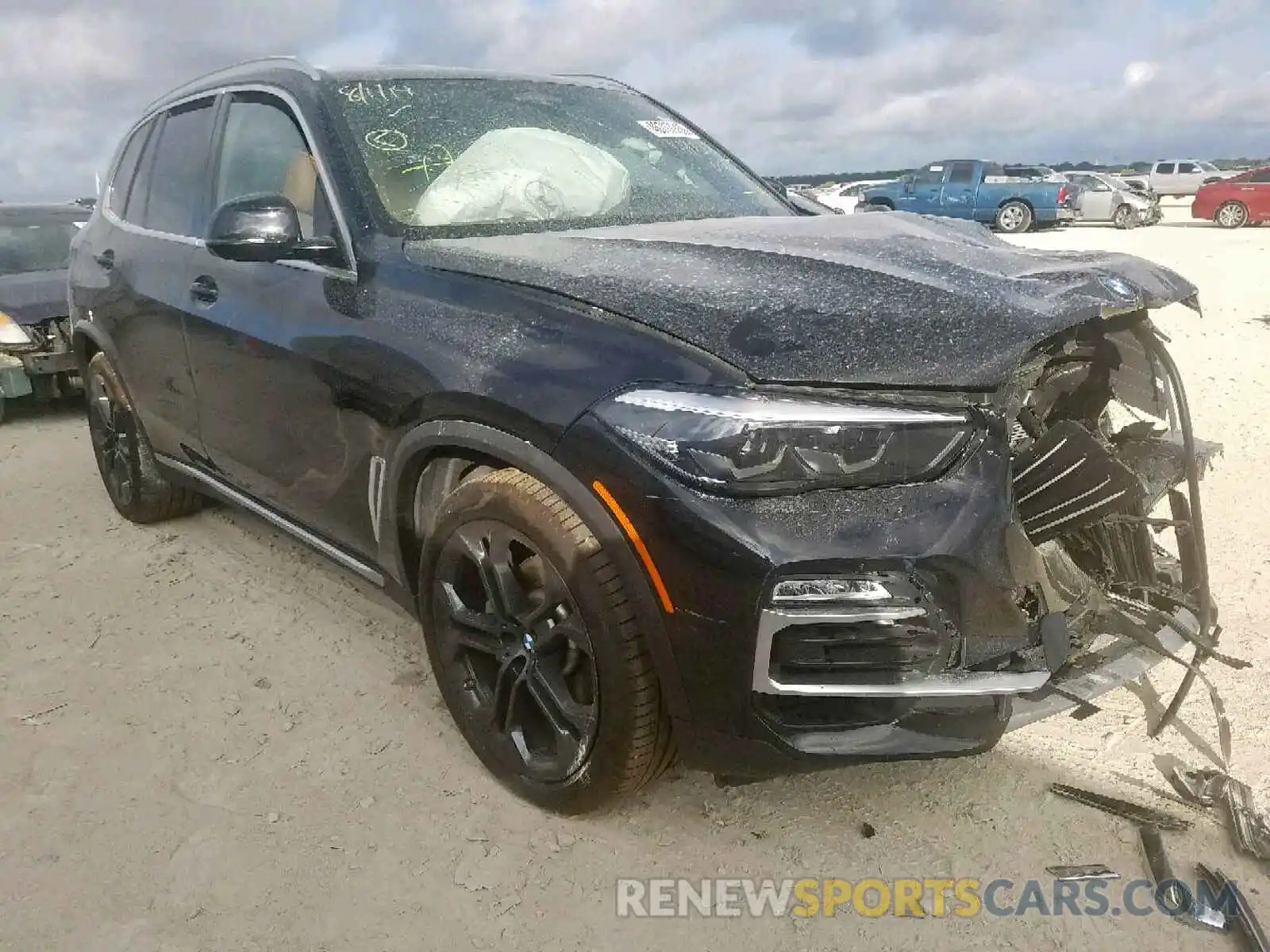 1 Photograph of a damaged car 5UXCR6C59KLK80501 BMW X5 XDRIVE4 2019