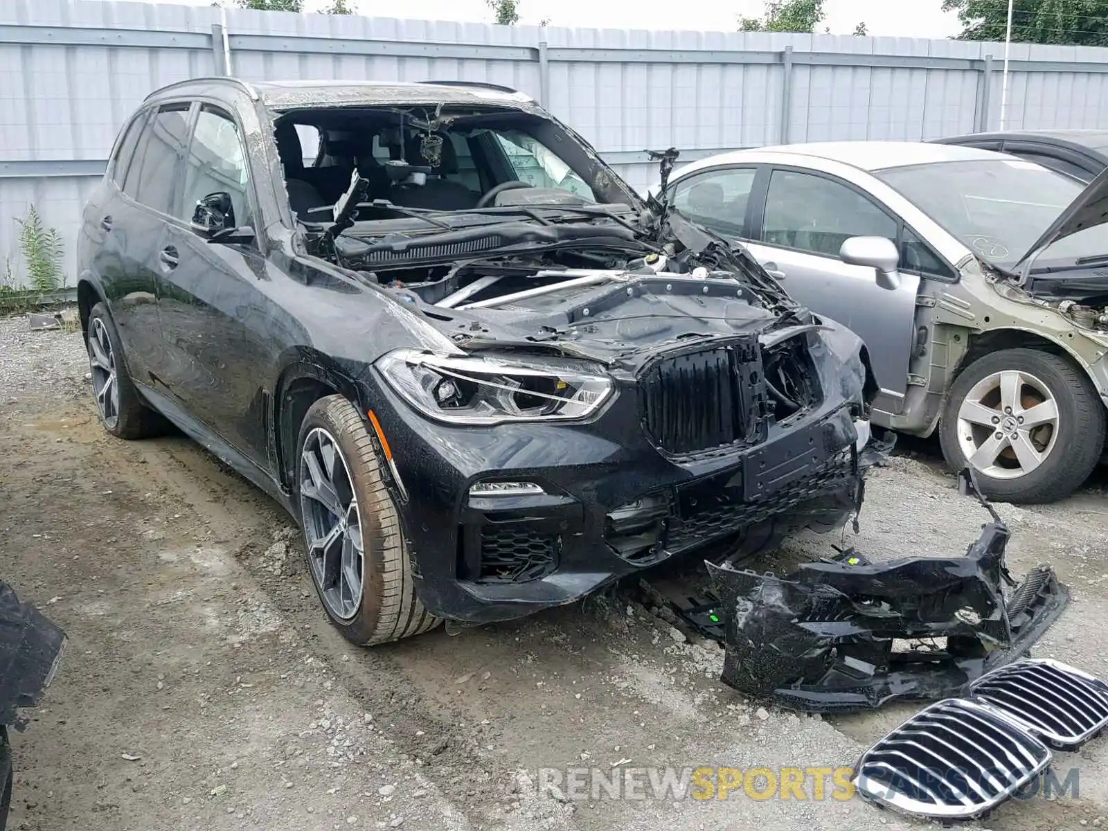 1 Photograph of a damaged car 5UXCR6C59KLK81096 BMW X5 XDRIVE4 2019