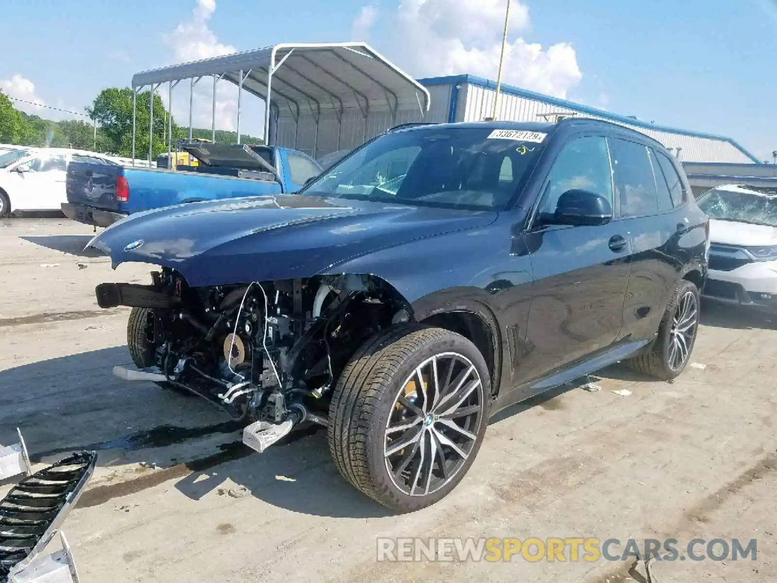 2 Photograph of a damaged car 5UXCR6C5XKLL02358 BMW X5 XDRIVE4 2019