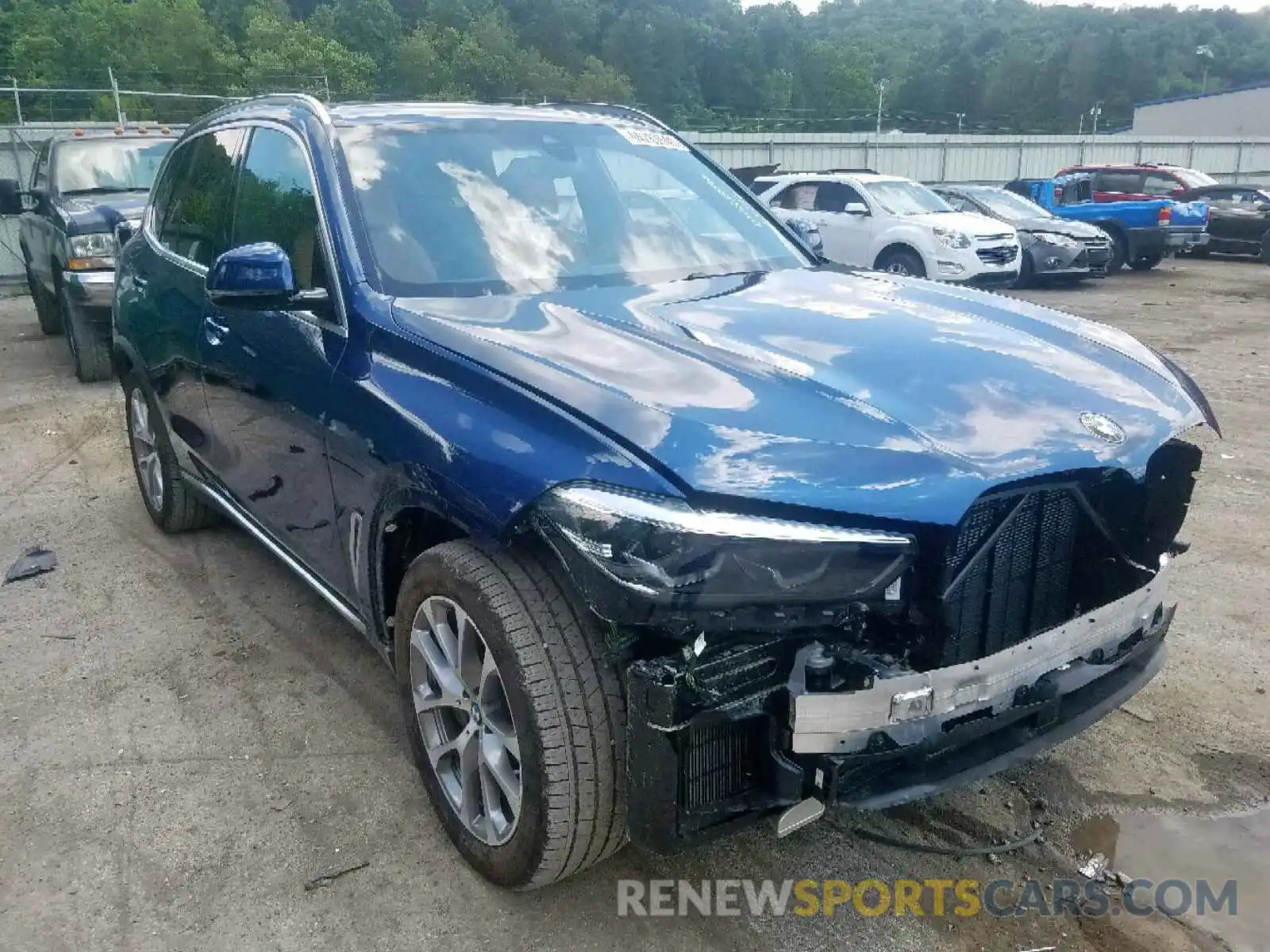 1 Photograph of a damaged car 5UXJU2C50KLN66980 BMW X5 XDRIVE5 2019