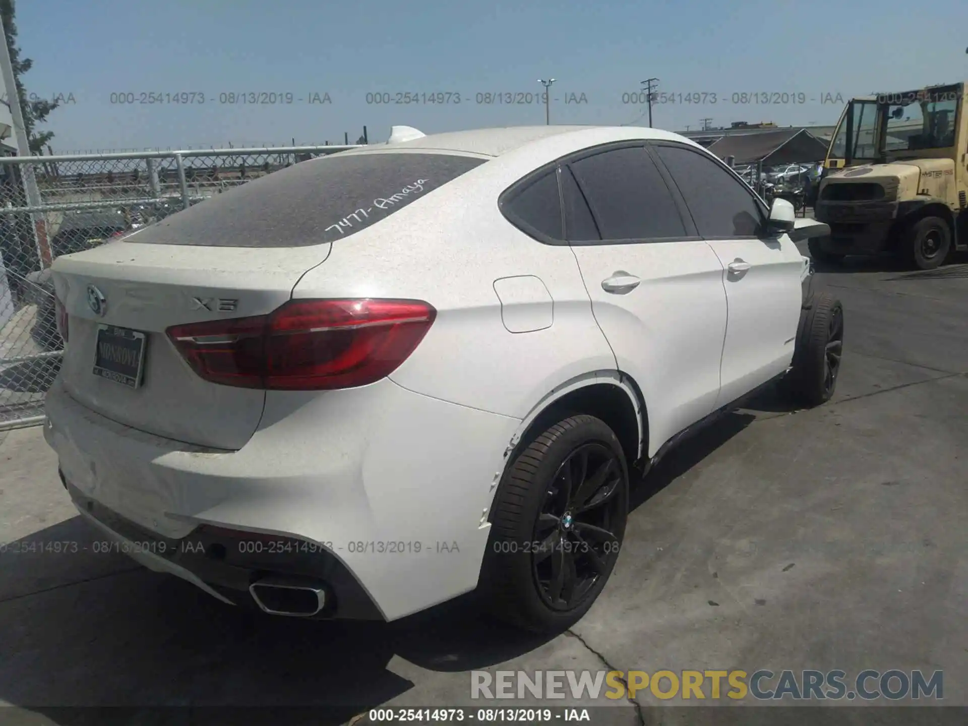 4 Photograph of a damaged car 5UXKU0C57K0H98909 BMW X6 2019