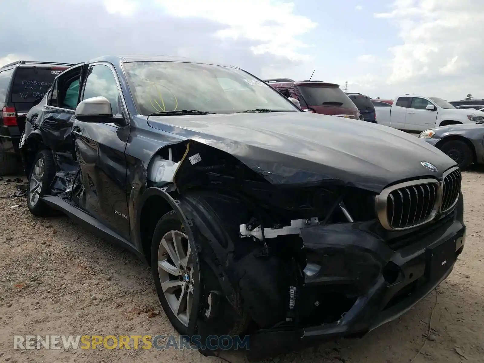 1 Photograph of a damaged car 5UXKU0C5XK0S97817 BMW X6 2019