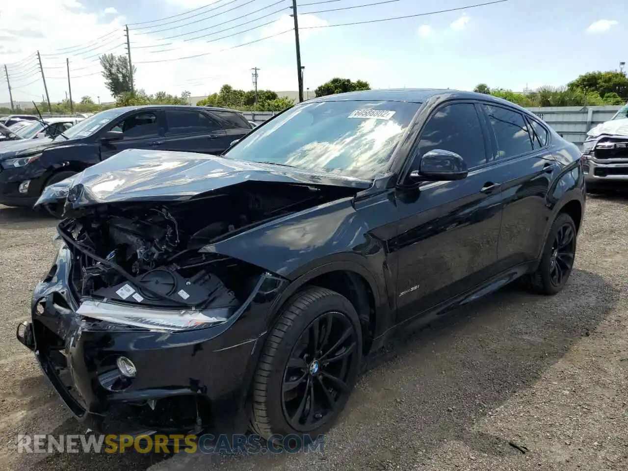 2 Photograph of a damaged car 5UXKU2C51K0Z64432 BMW X6 2019