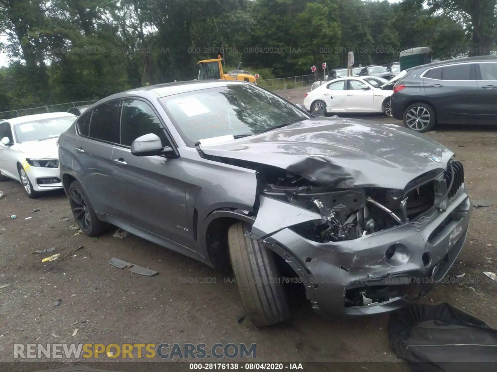 1 Photograph of a damaged car 5UXKU2C52K0Z64682 BMW X6 2019