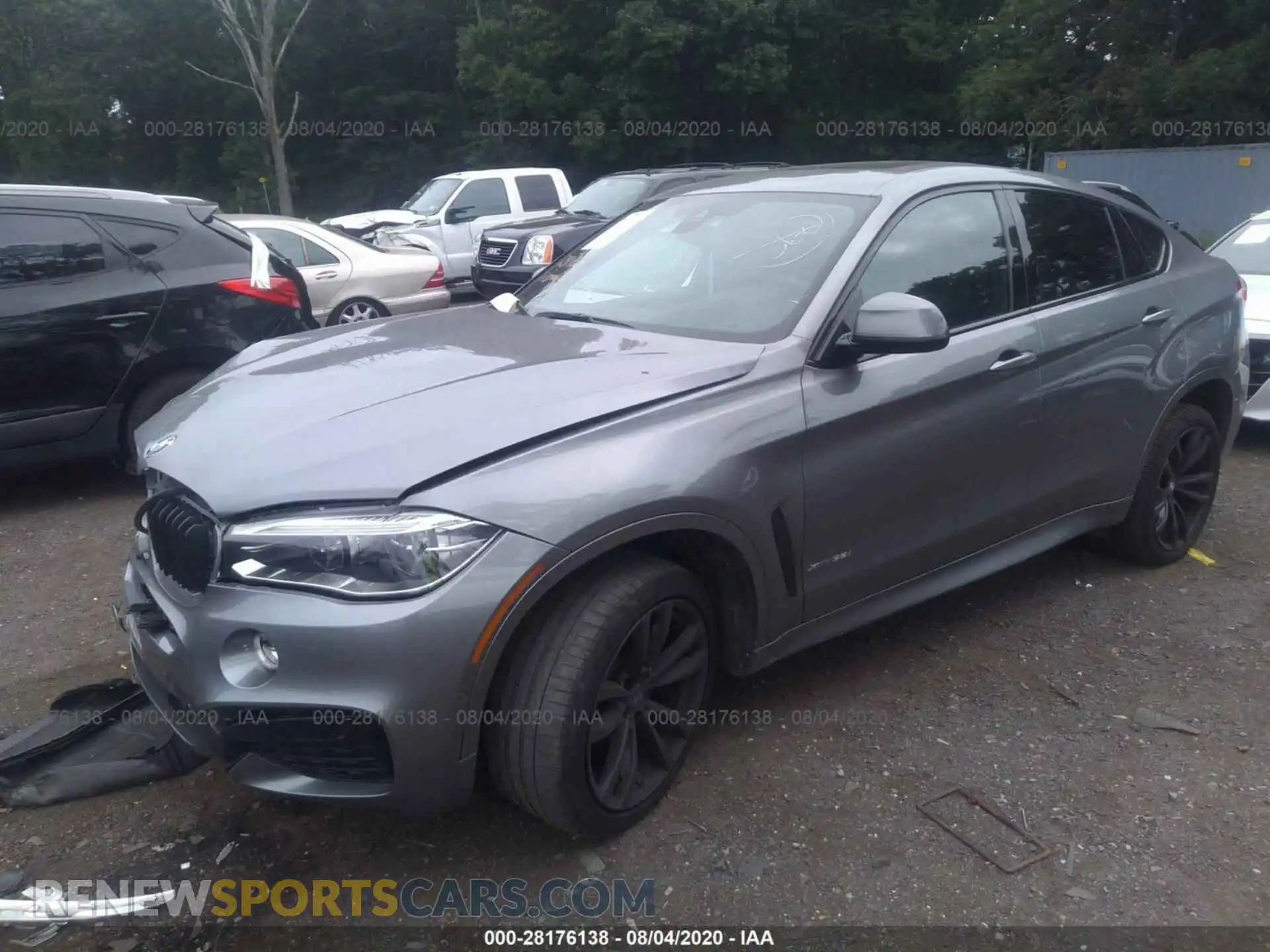 2 Photograph of a damaged car 5UXKU2C52K0Z64682 BMW X6 2019