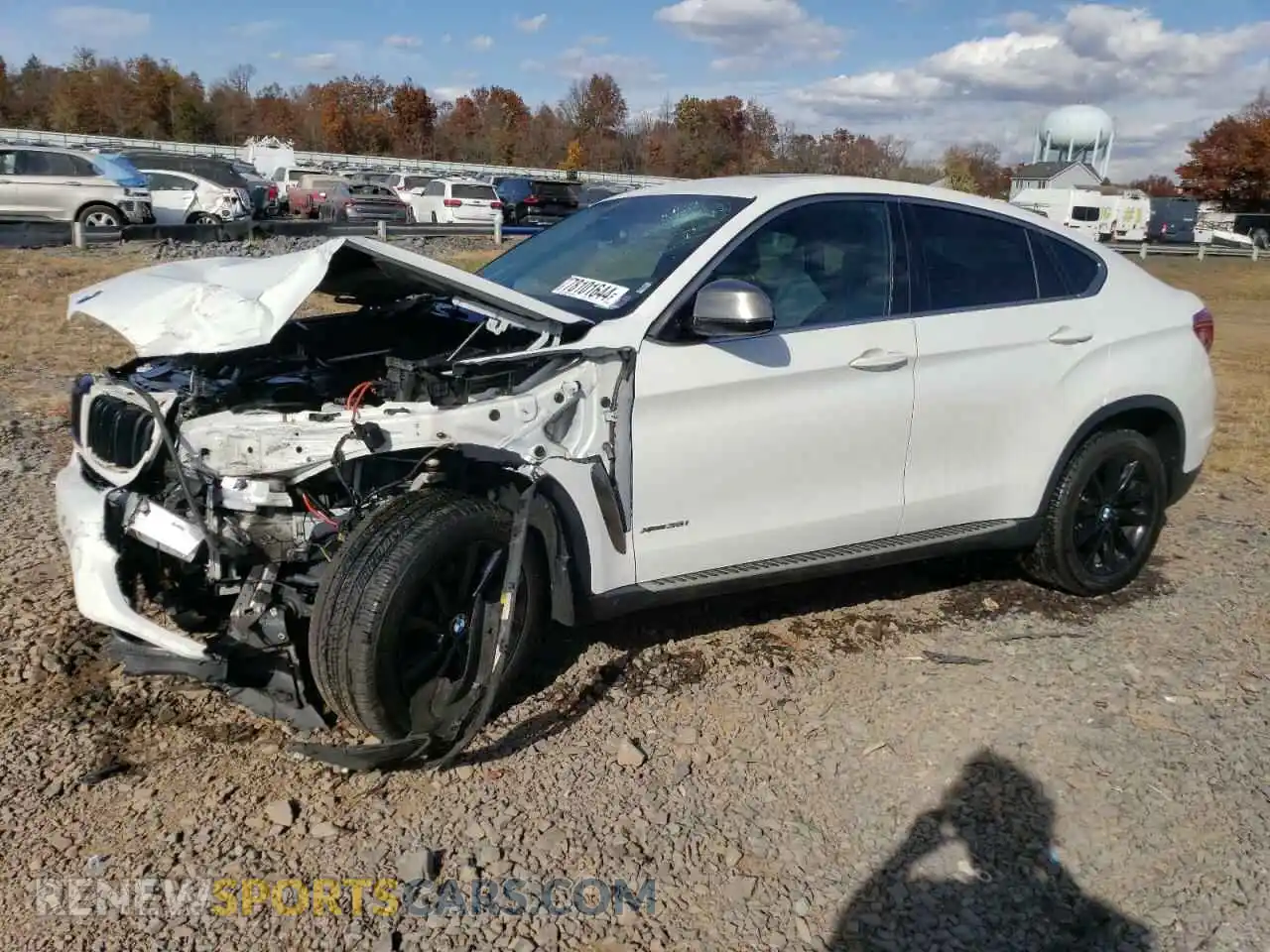 1 Photograph of a damaged car 5UXKU2C54K0Z65848 BMW X6 2019