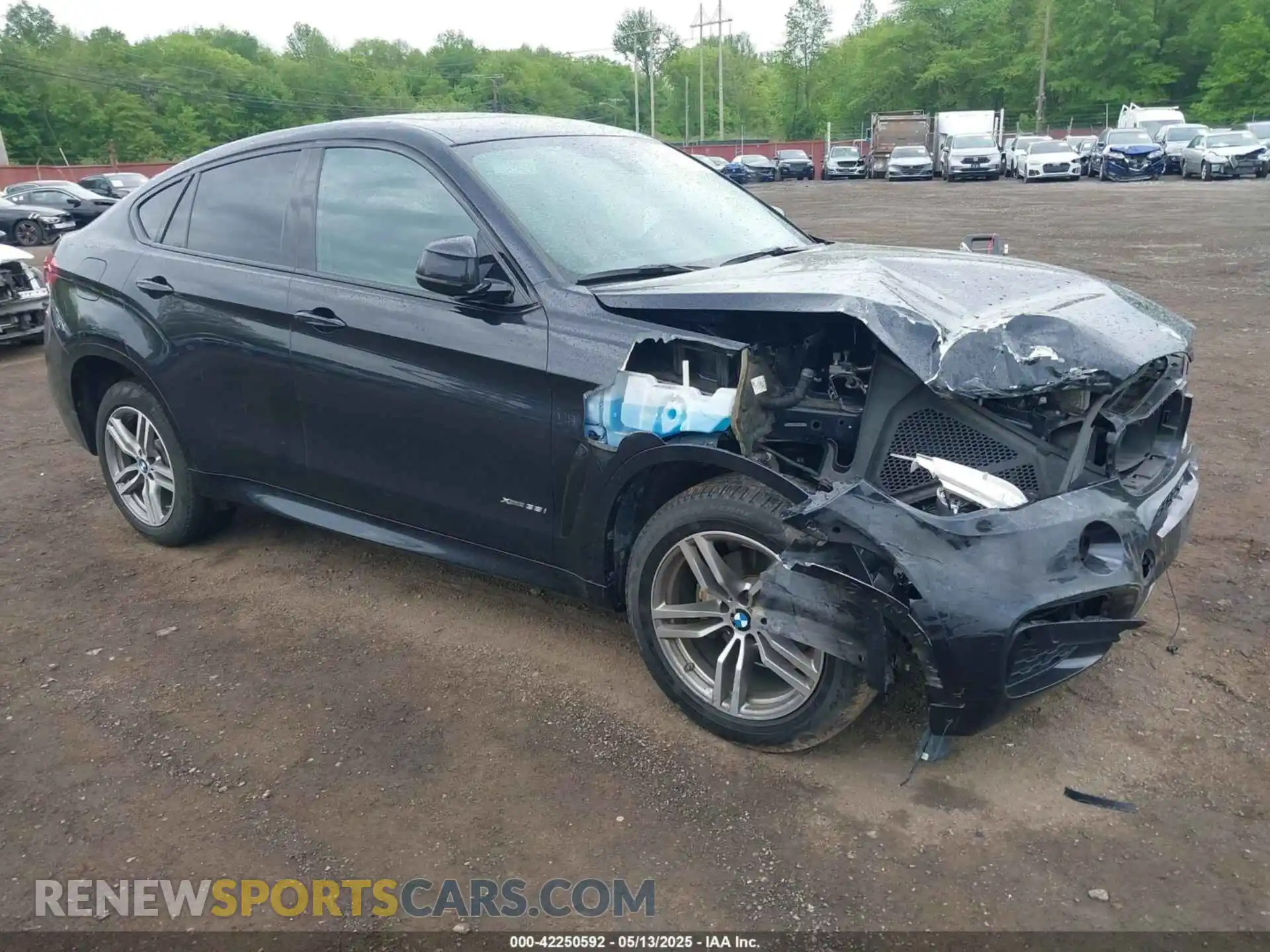 1 Photograph of a damaged car 5UXKU2C55K0Z65373 BMW X6 2019