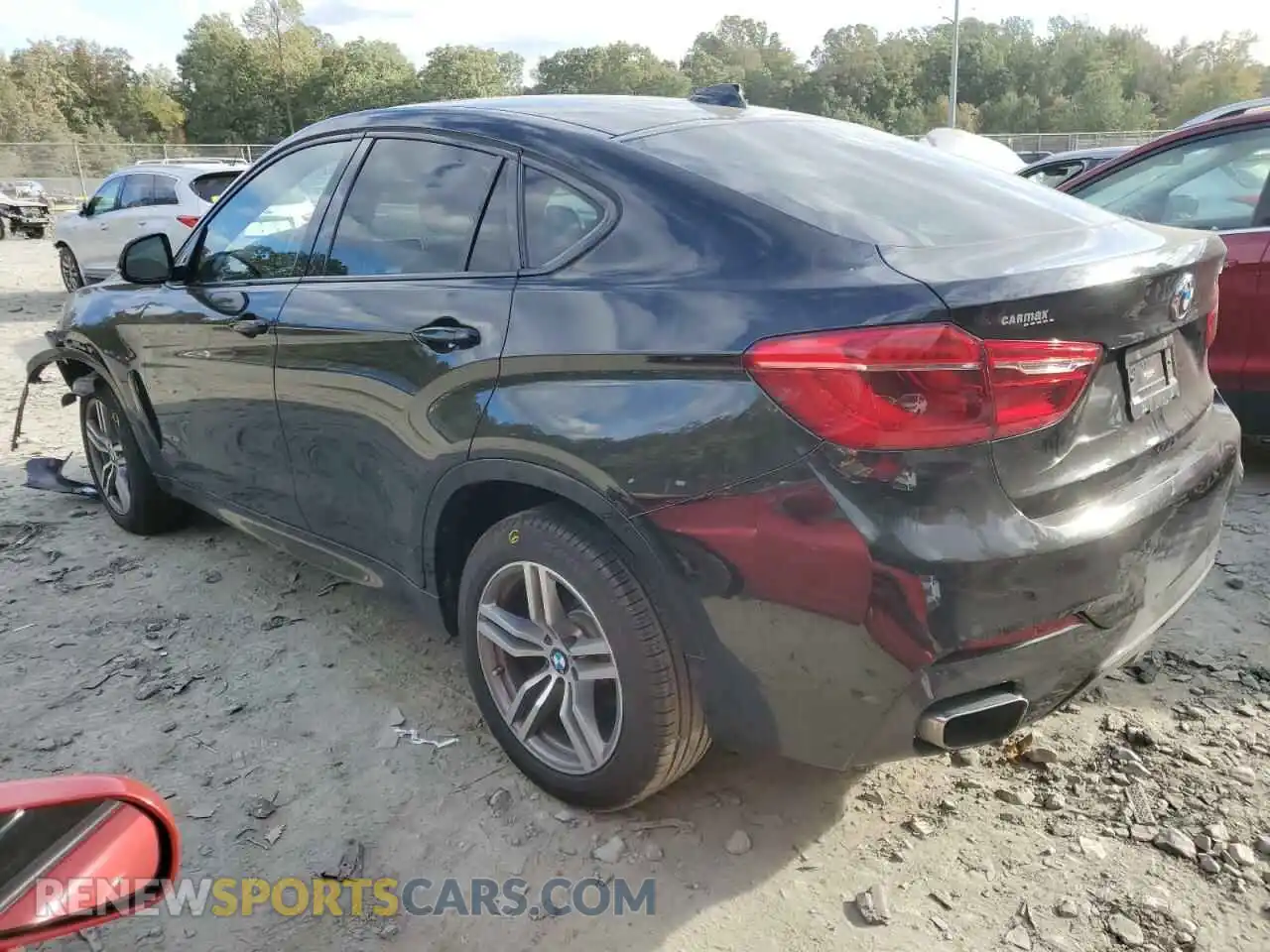 2 fotografías del automóvil dañado 5UXKU2C58K0Z63097 BMW X6 2019