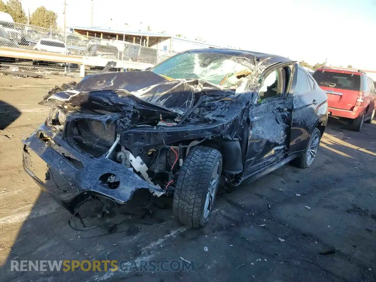 1 fotografías del automóvil dañado 5UXKU2C58K0Z63486 BMW X6 2019