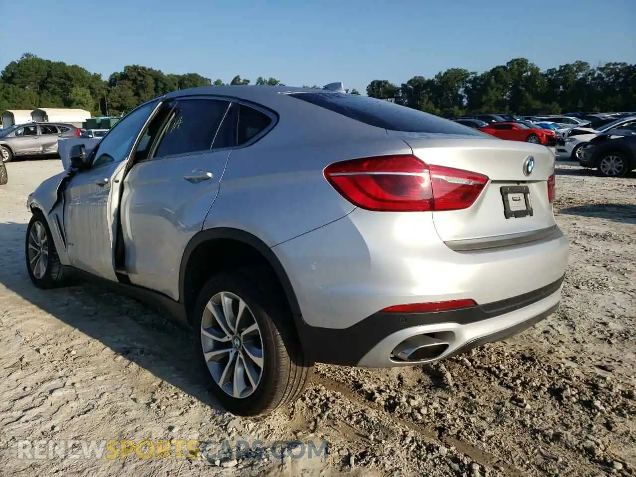 3 fotografías del automóvil dañado 5UXKU2C58K0Z65965 BMW X6 2019