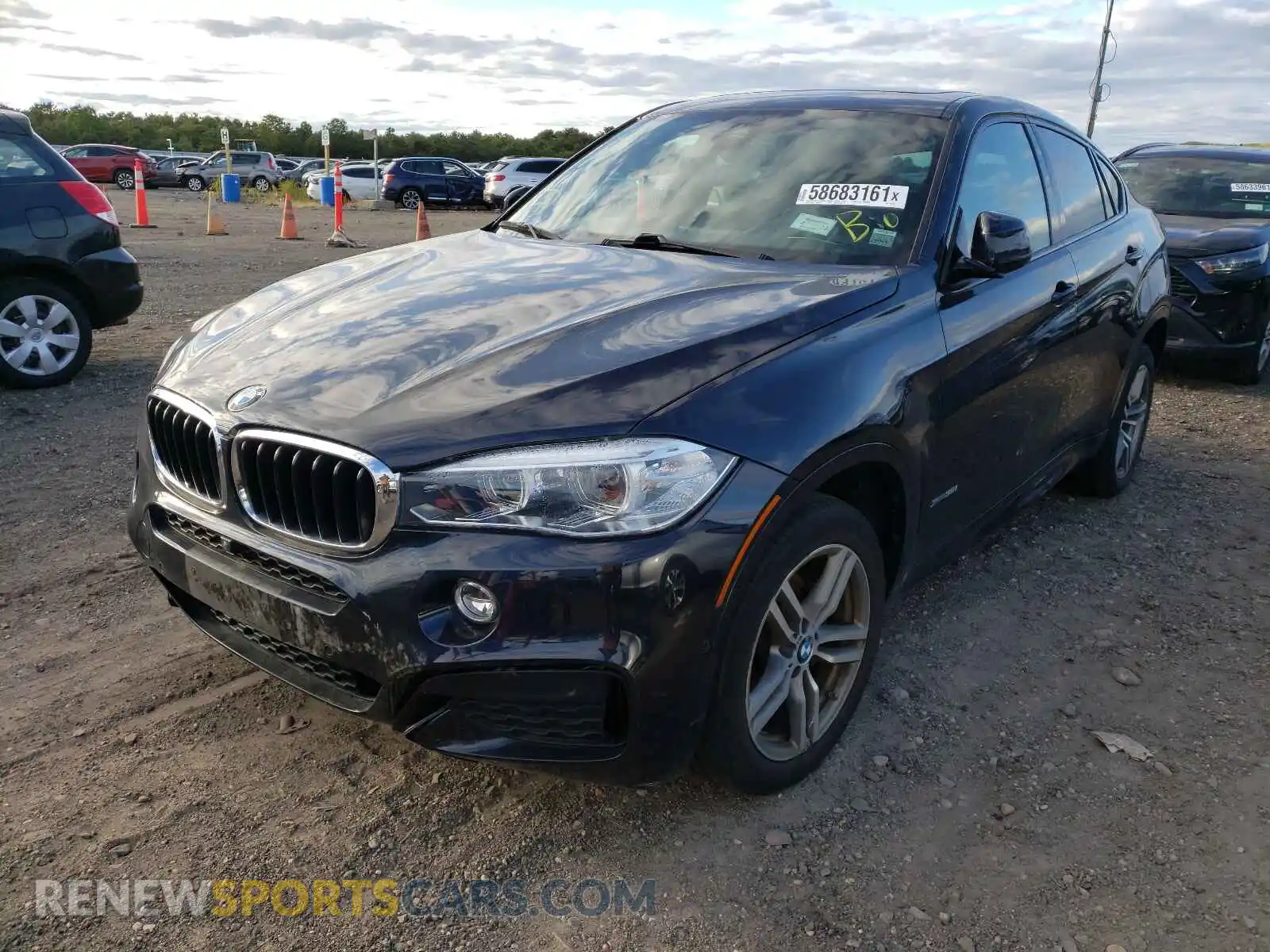2 Photograph of a damaged car 5UXKU2C5XK0Z63540 BMW X6 2019
