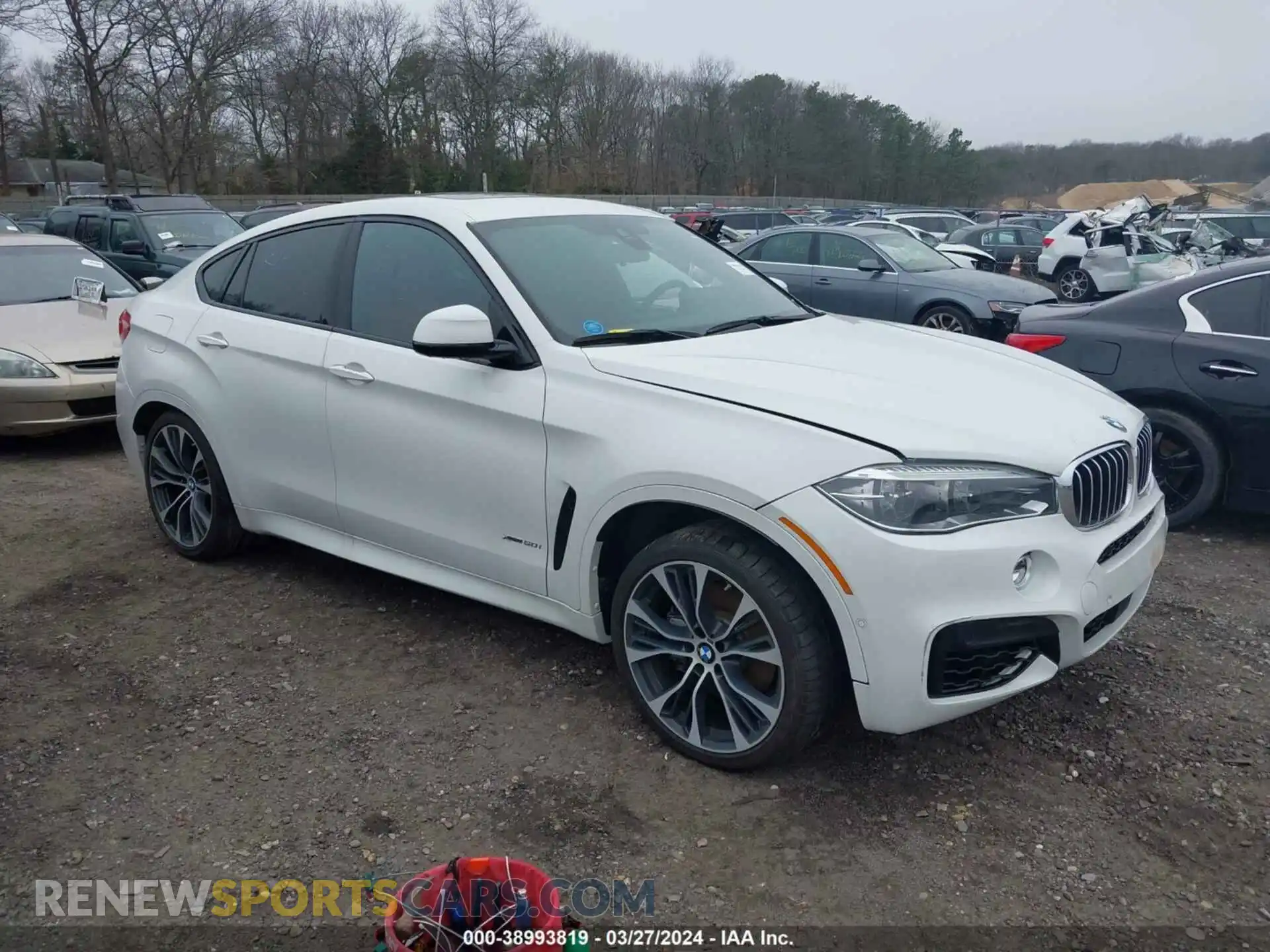 1 Photograph of a damaged car 5UXKU6C5XKLP60508 BMW X6 2019