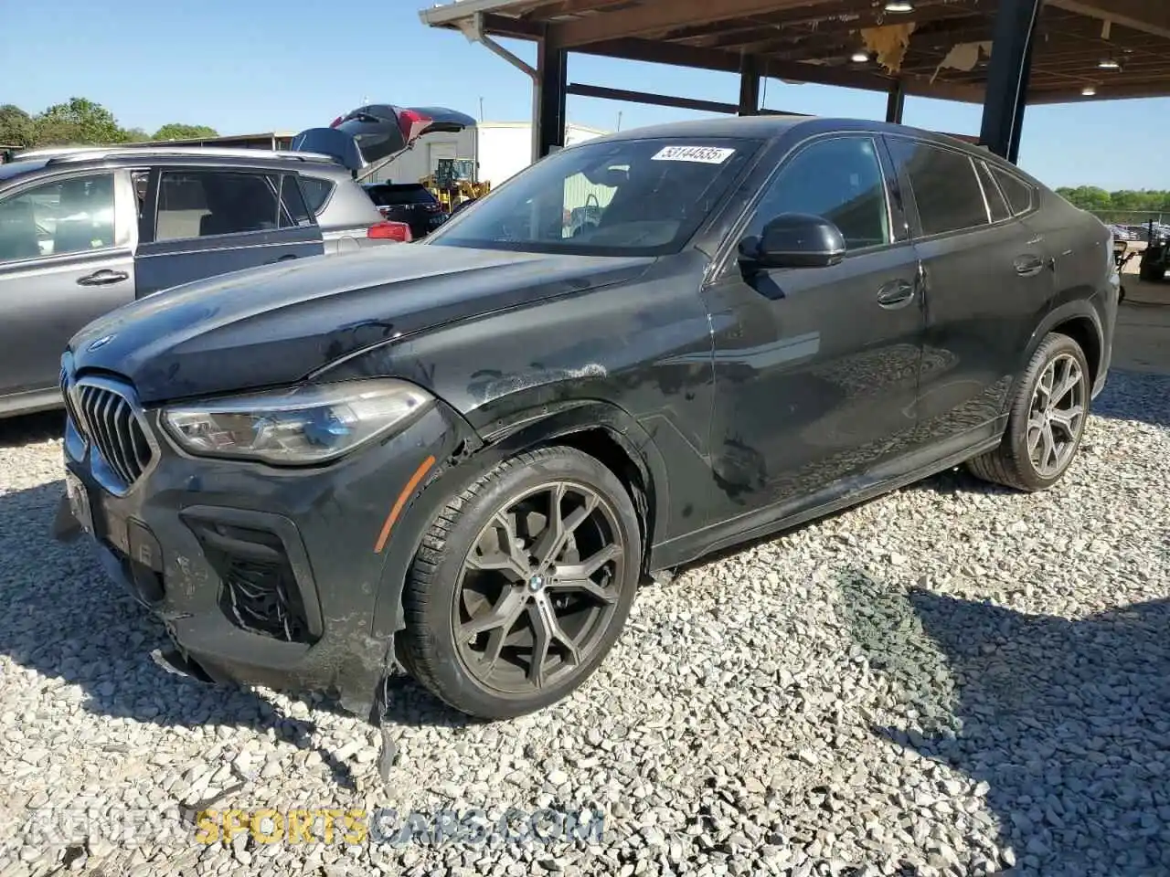 1 Photograph of a damaged car 5UXCY4C00L9C18384 BMW X6 2020