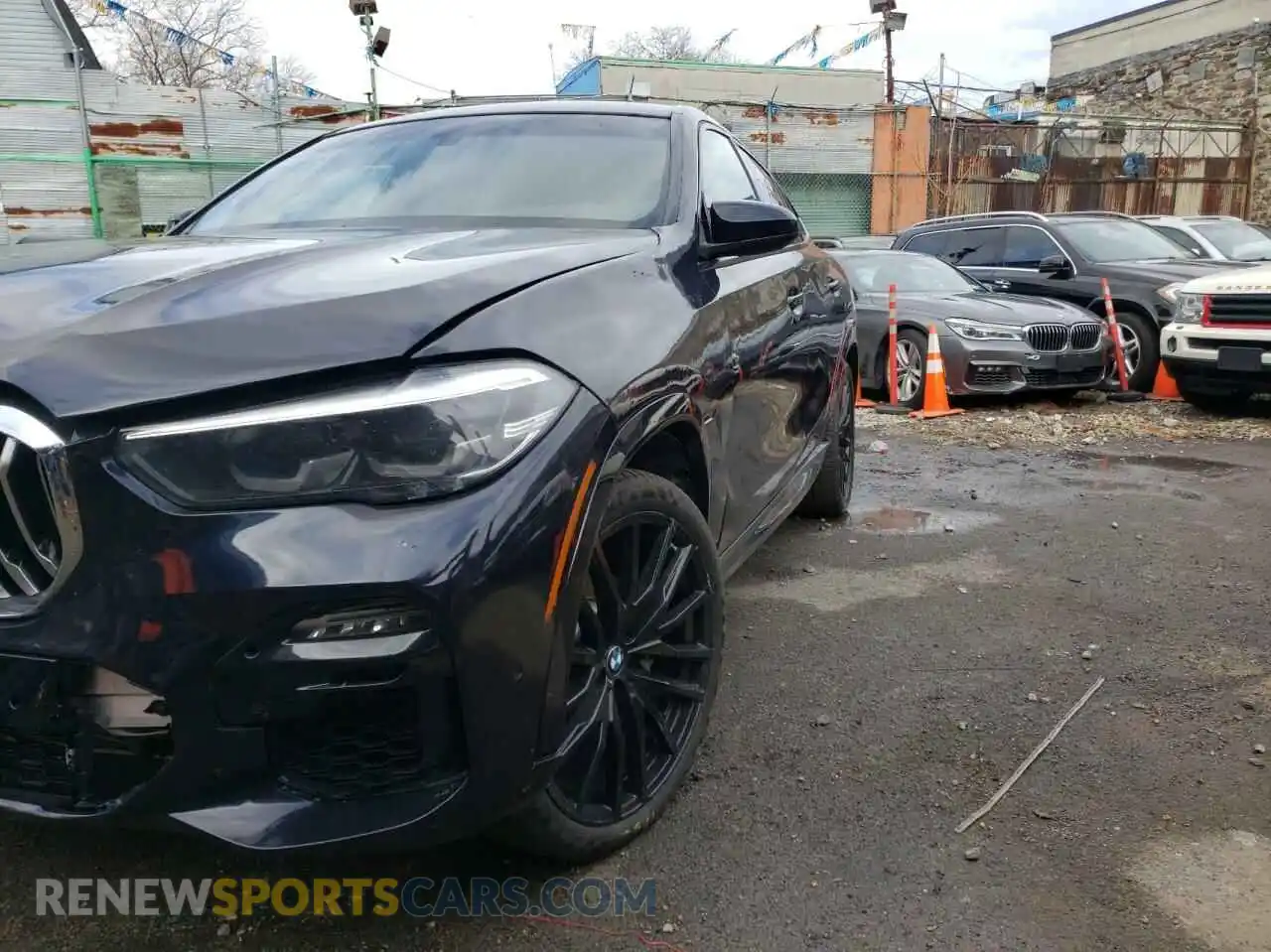 2 Photograph of a damaged car 5UXCY4C00L9C37579 BMW X6 2020