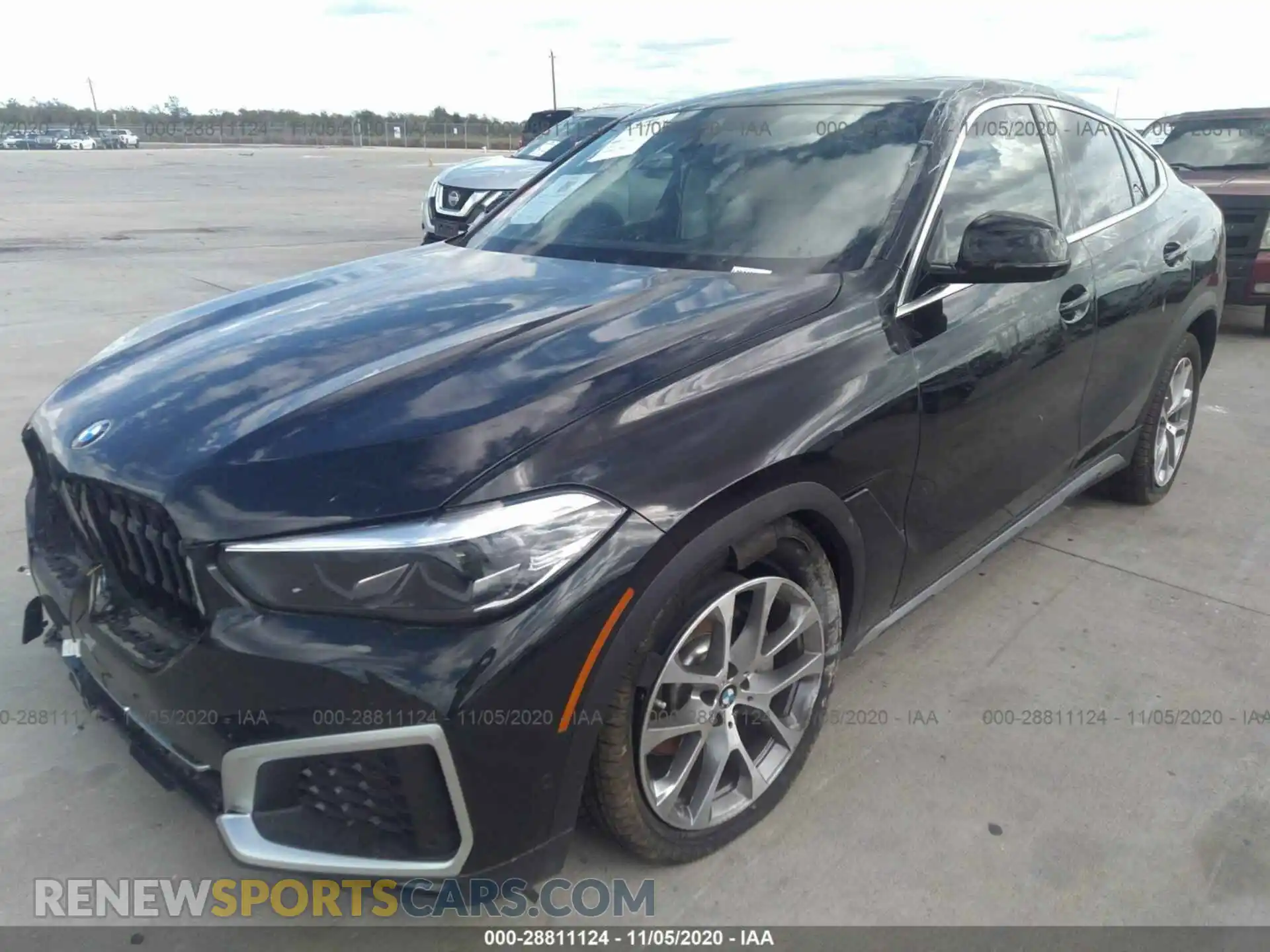2 Photograph of a damaged car 5UXCY4C01L9D04870 BMW X6 2020