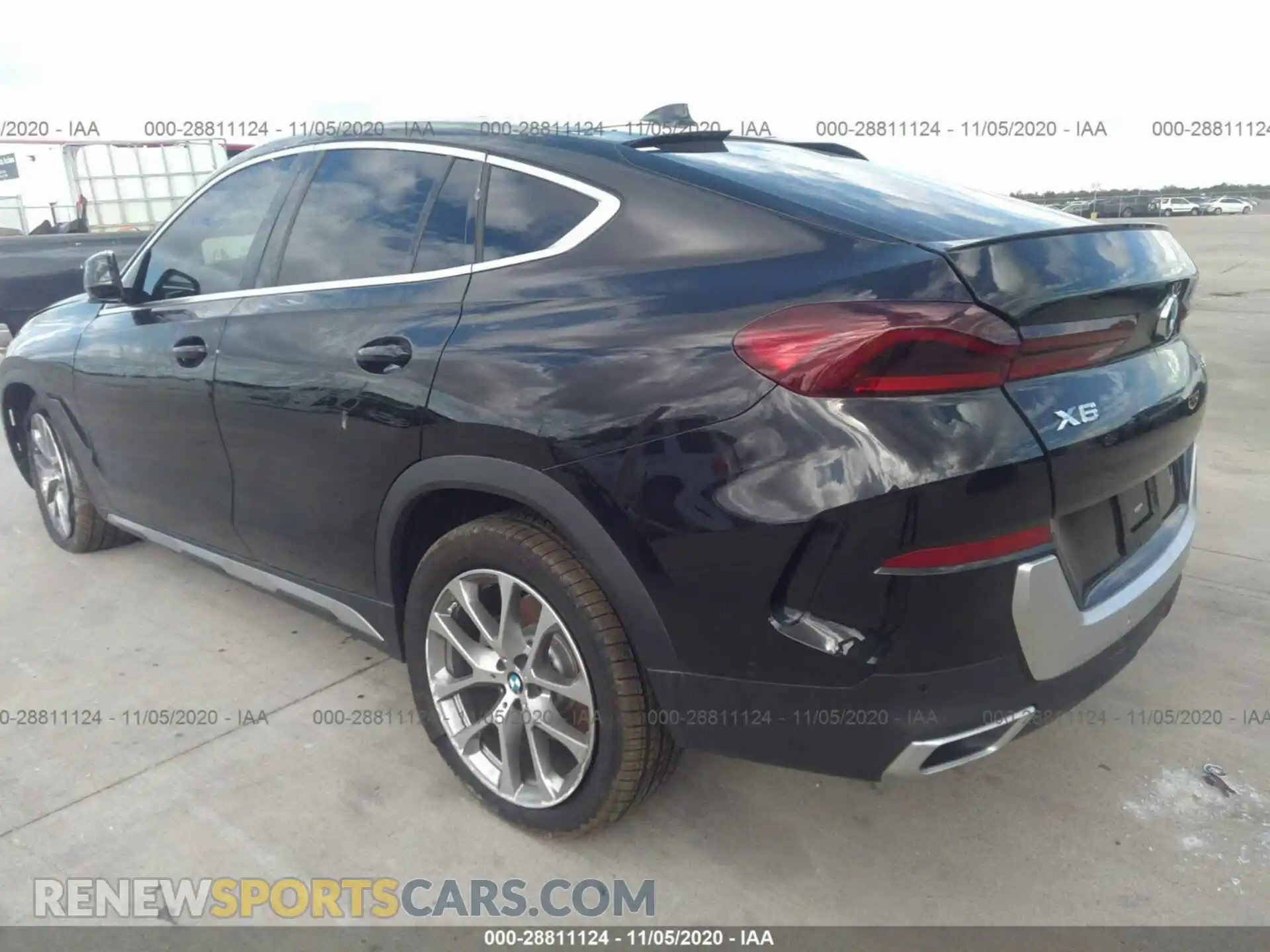 3 Photograph of a damaged car 5UXCY4C01L9D04870 BMW X6 2020