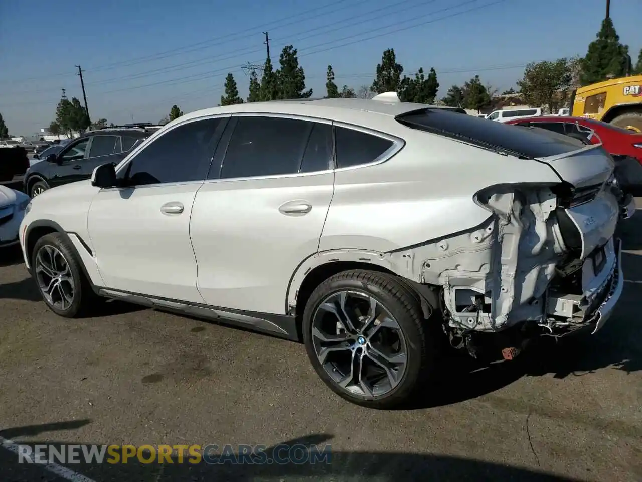 2 Photograph of a damaged car 5UXCY4C02L9C22176 BMW X6 2020