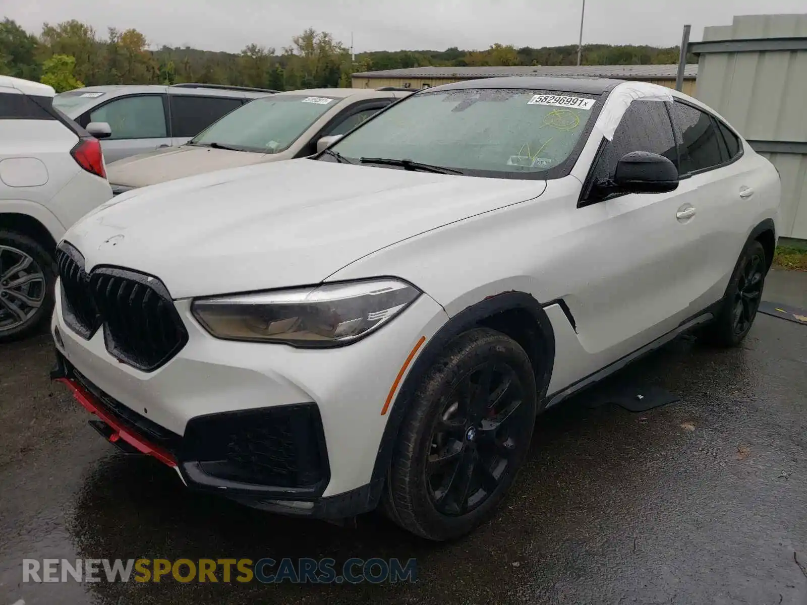 2 Photograph of a damaged car 5UXCY6C06L9C03352 BMW X6 2020