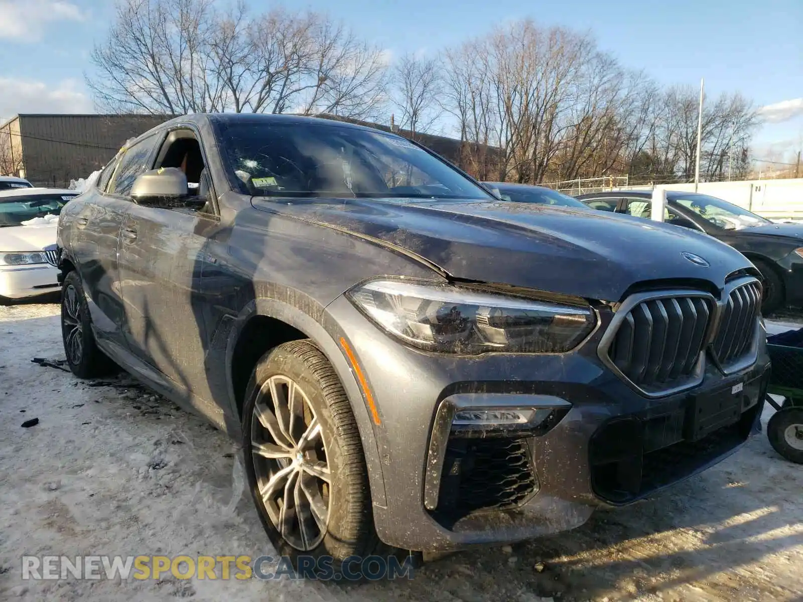 1 Photograph of a damaged car 5UXCY8C02L9B11294 BMW X6 2020