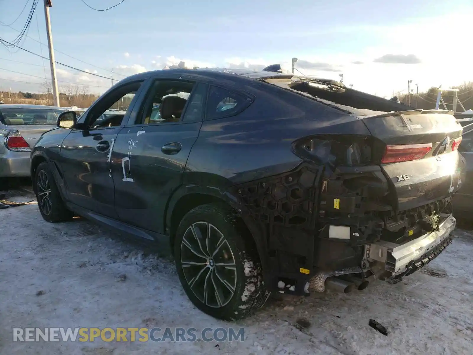 3 Photograph of a damaged car 5UXCY8C02L9B11294 BMW X6 2020