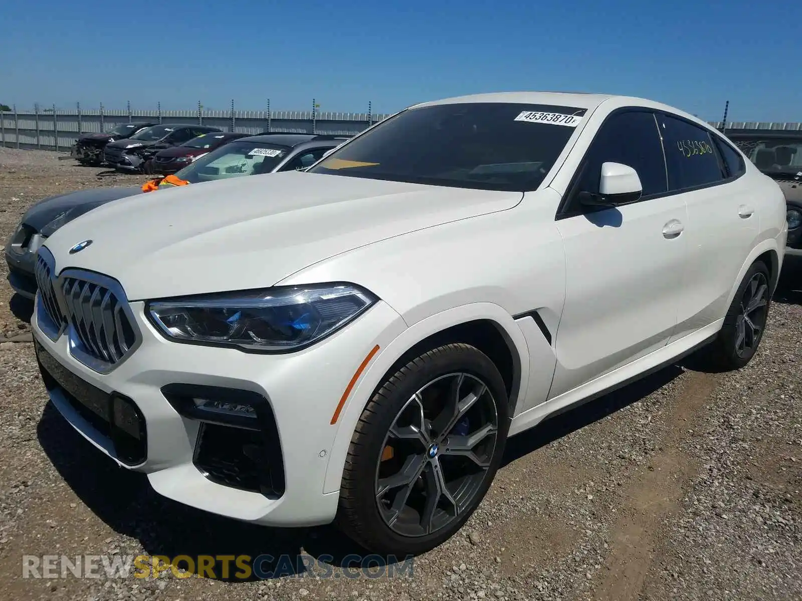 2 Photograph of a damaged car 5UXCY8C08L9B47927 BMW X6 2020
