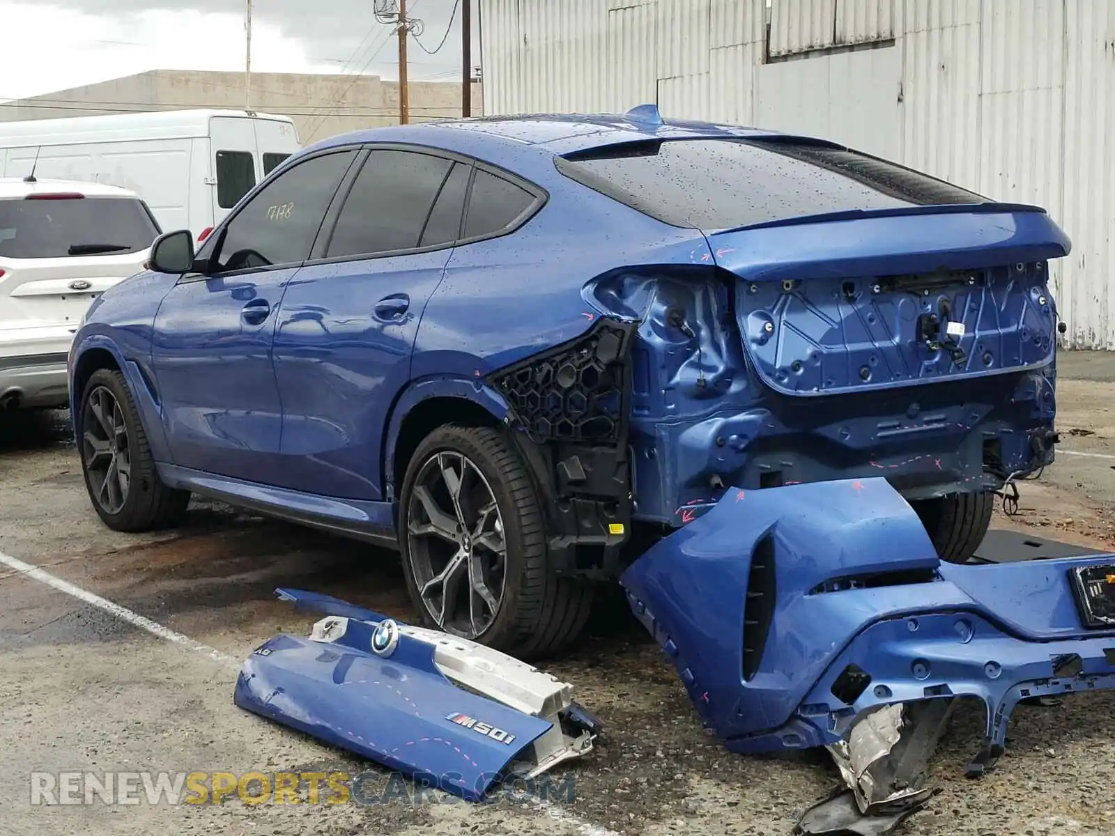 3 Photograph of a damaged car 5UXCY8C0XLLE40456 BMW X6 2020