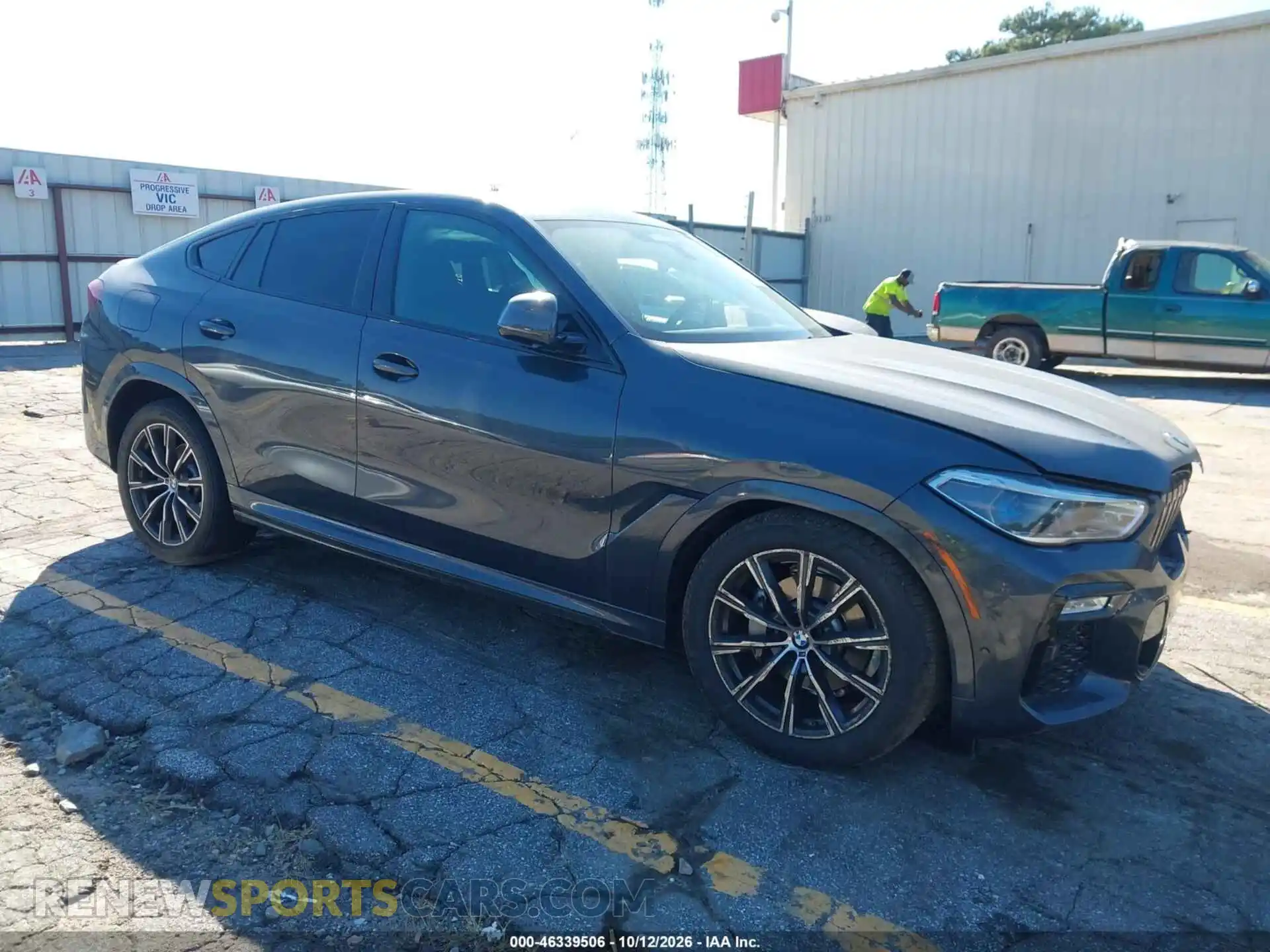 1 fotografías del automóvil dañado 5UXCY4C00M9G12906 BMW X6 2021
