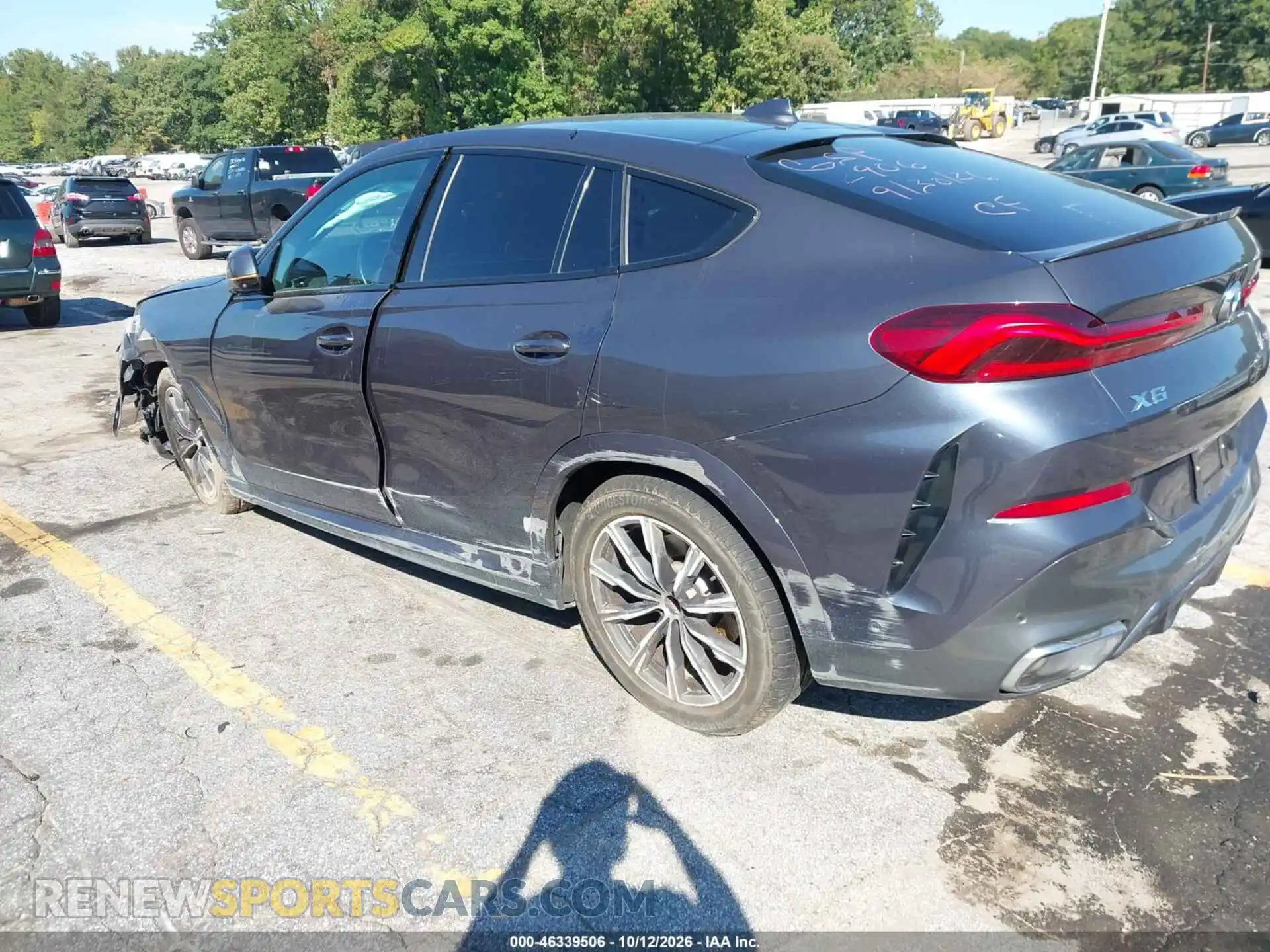 3 fotografías del automóvil dañado 5UXCY4C00M9G12906 BMW X6 2021