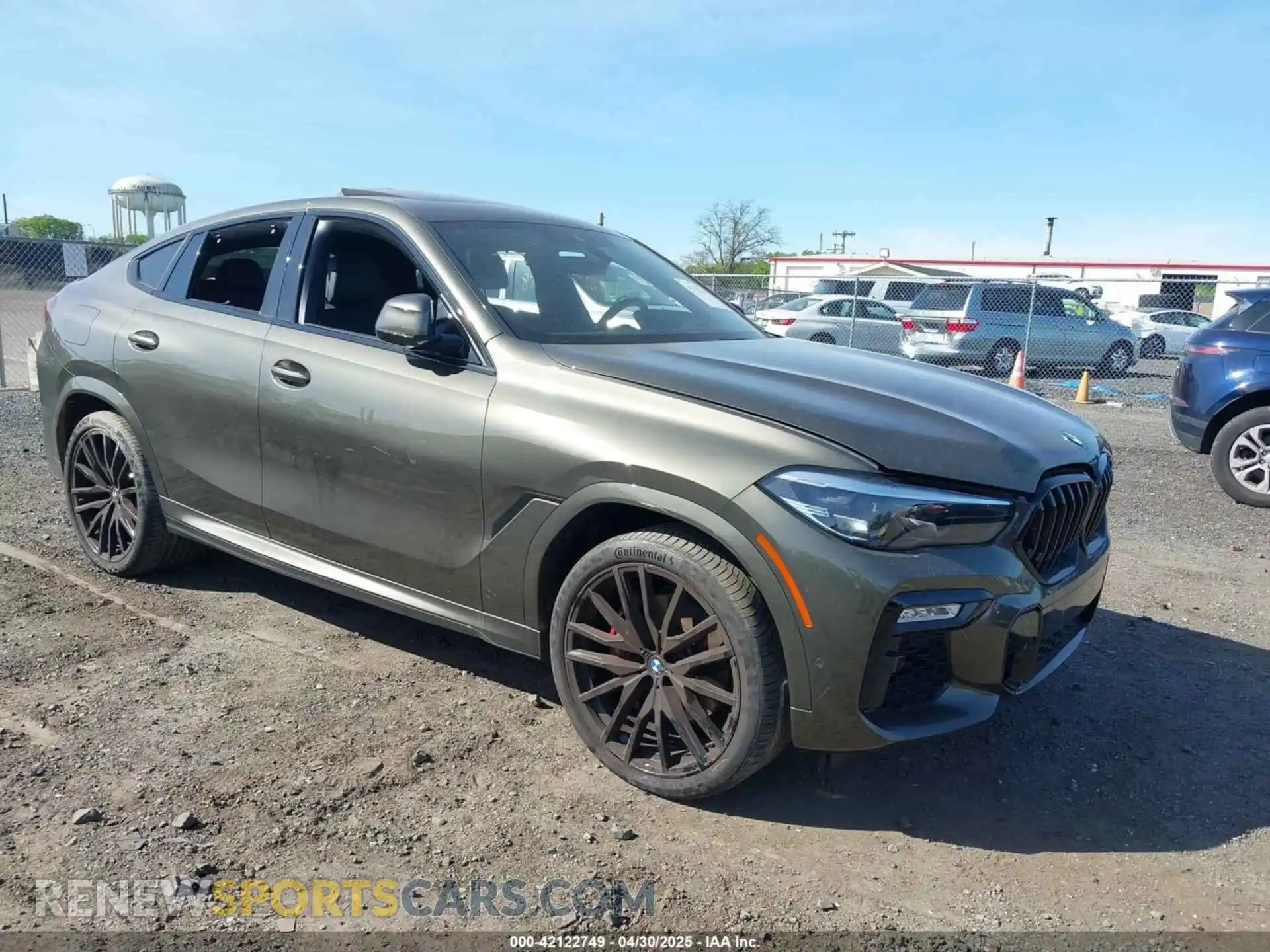 1 Photograph of a damaged car 5UXCY4C06M9F26841 BMW X6 2021