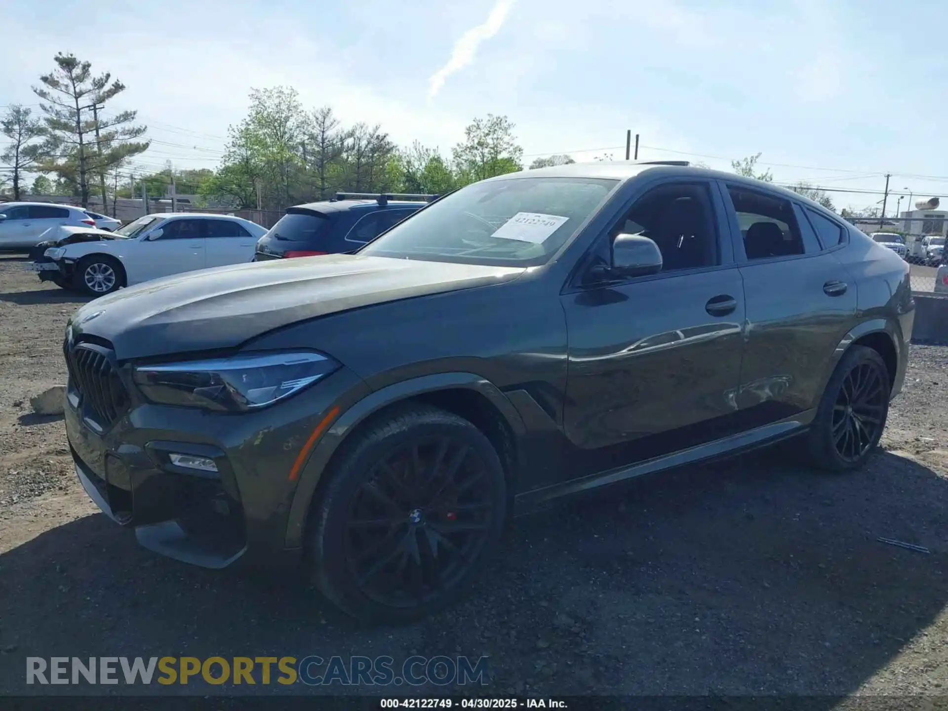 2 Photograph of a damaged car 5UXCY4C06M9F26841 BMW X6 2021