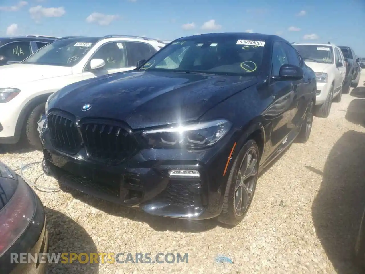 2 Photograph of a damaged car 5UXCY4C07M9E14937 BMW X6 2021