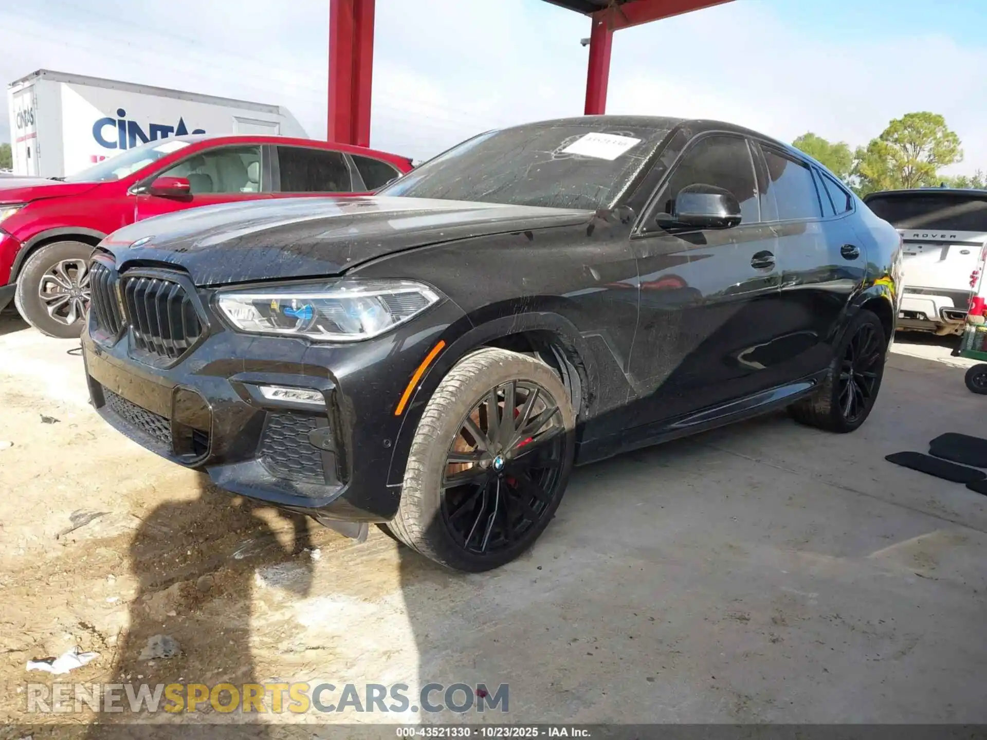2 Photograph of a damaged car 5UXCY4C08M9H29469 BMW X6 2021