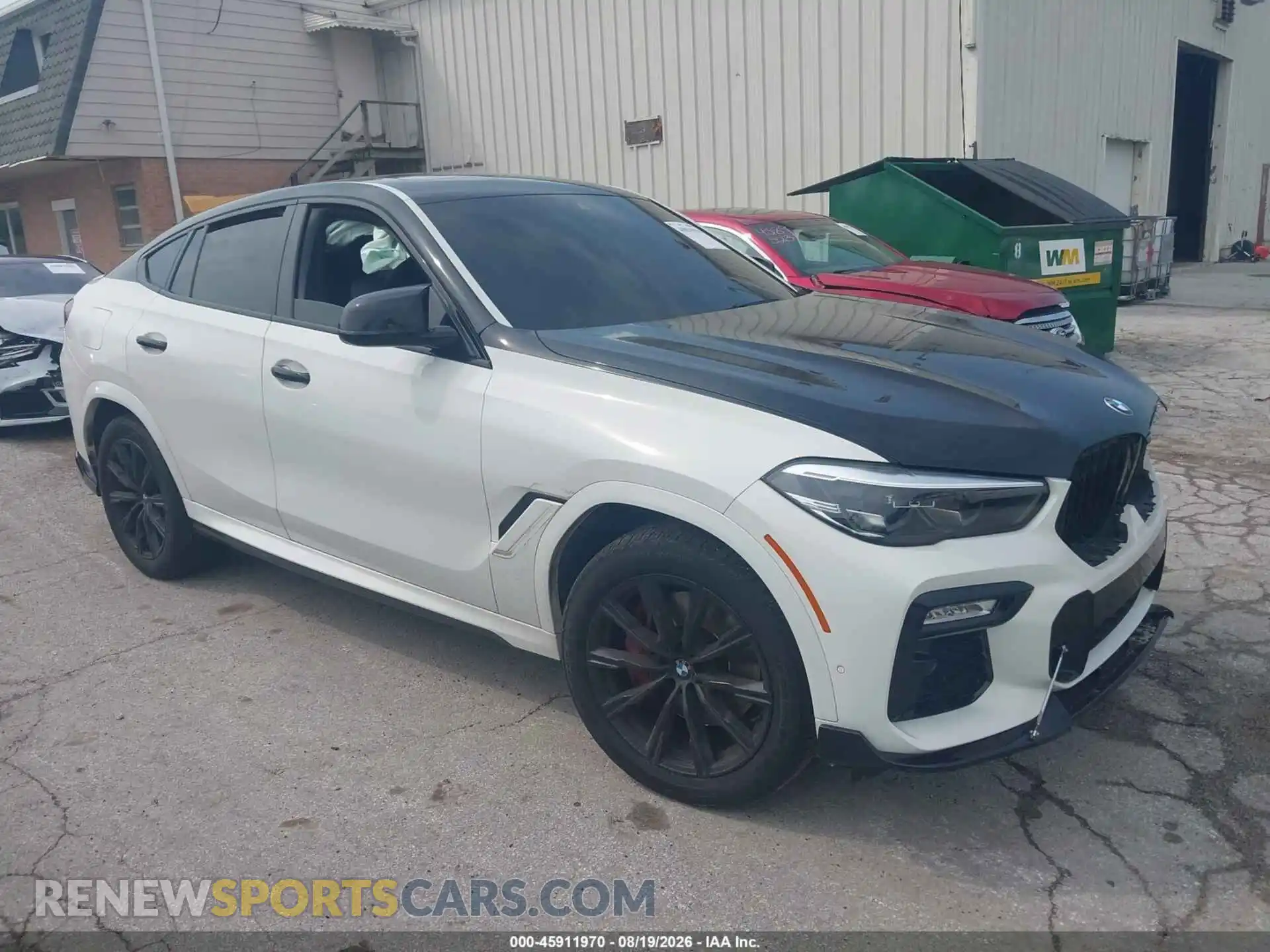 1 Фотография поврежденного автомобиля 5UXCY6C00M9G01948 BMW X6 2021