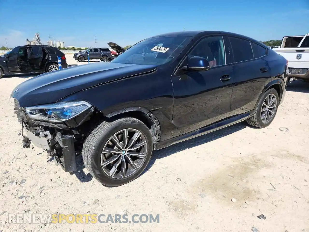 1 fotografías del automóvil dañado 5UXCY6C00M9G23366 BMW X6 2021