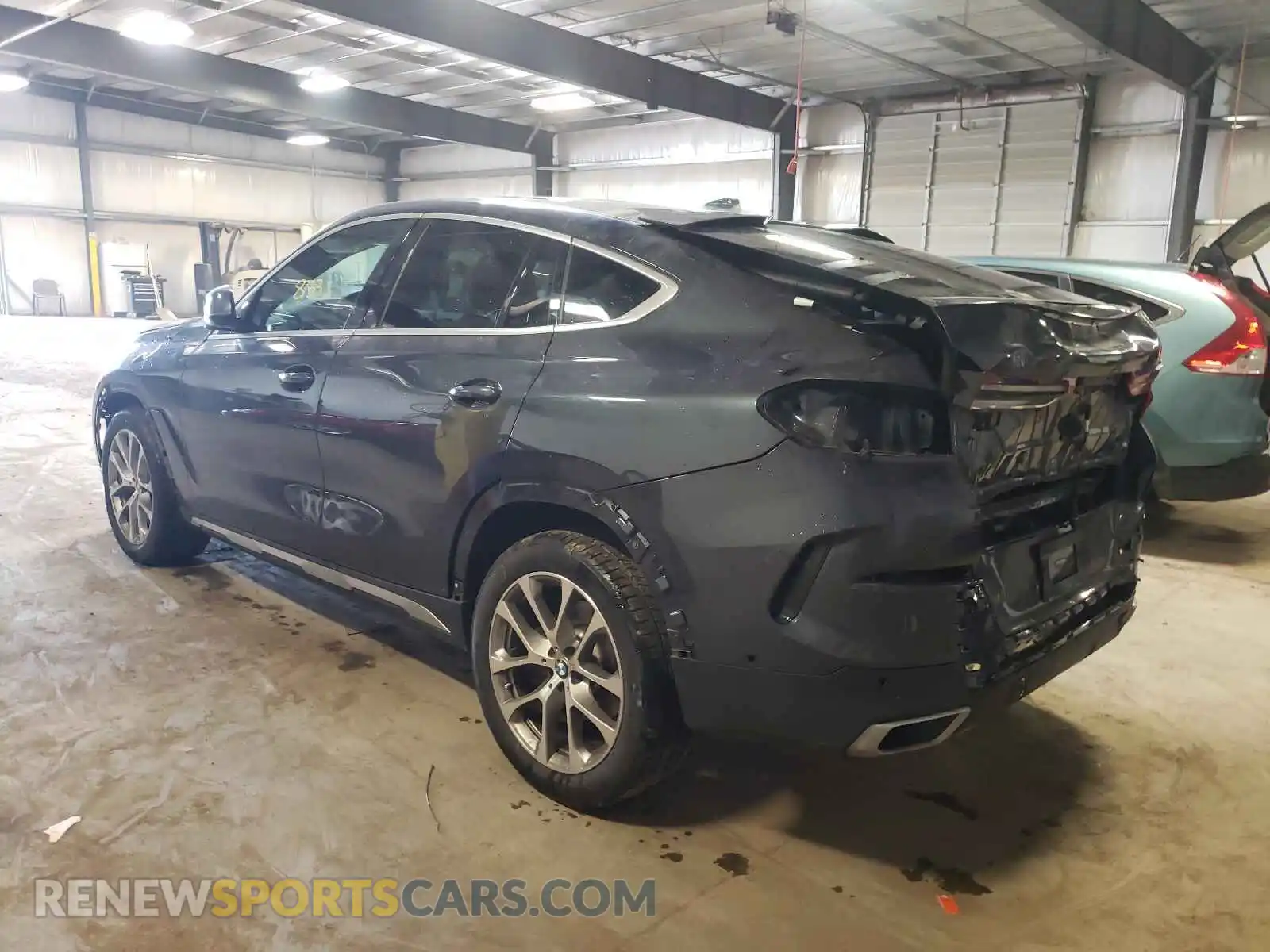 3 Фотография поврежденного автомобиля 5UXCY6C02M9F25133 BMW X6 2021