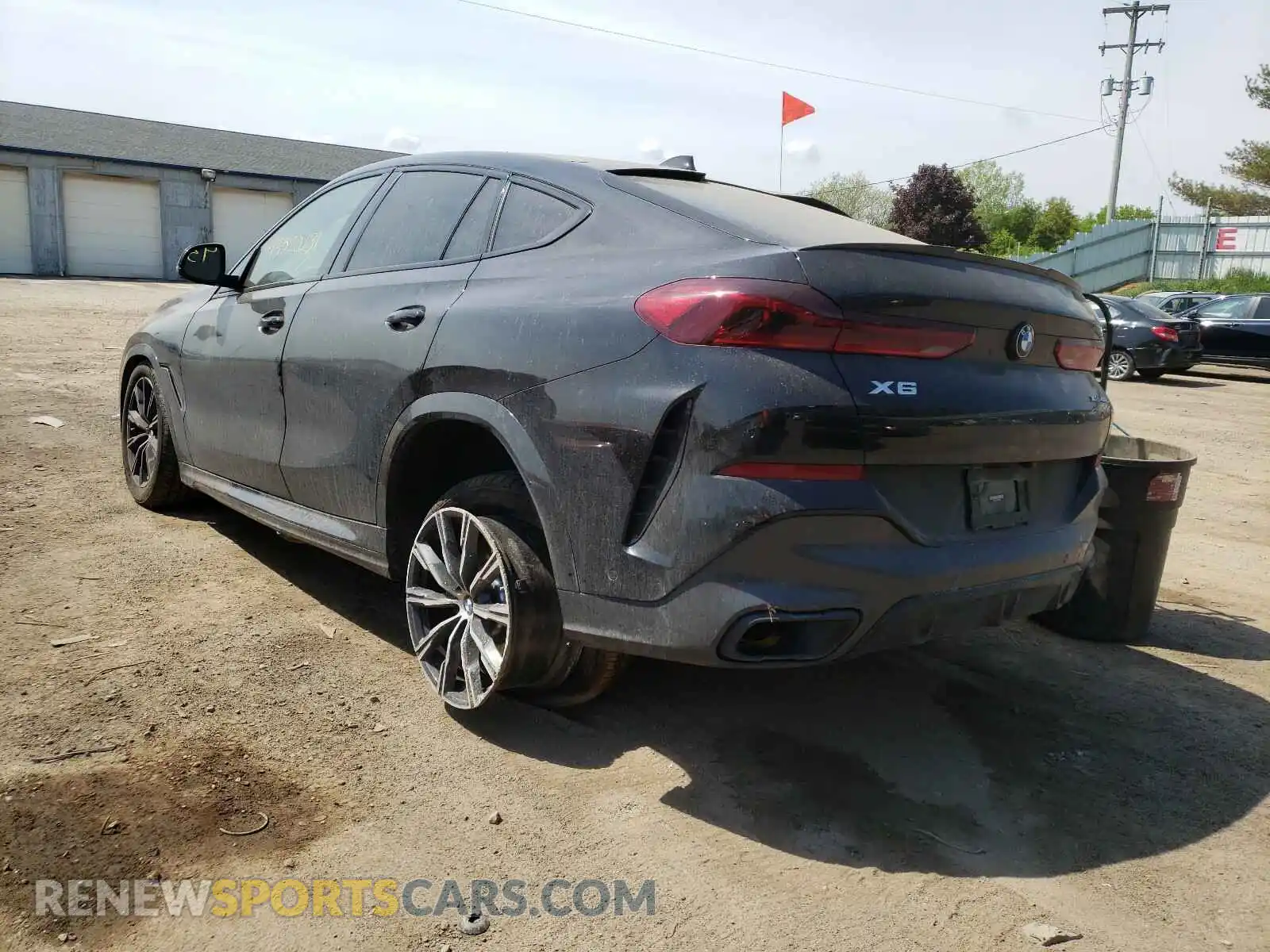 3 Photograph of a damaged car 5UXCY6C03M9F28154 BMW X6 2021