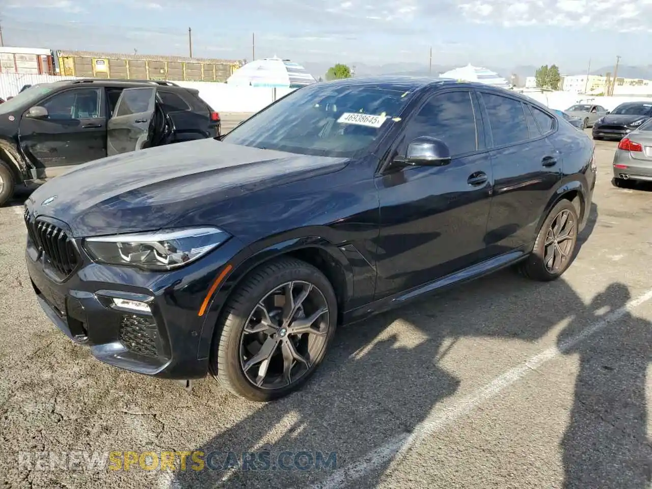 1 Photograph of a damaged car 5UXCY6C04M9H02068 BMW X6 2021