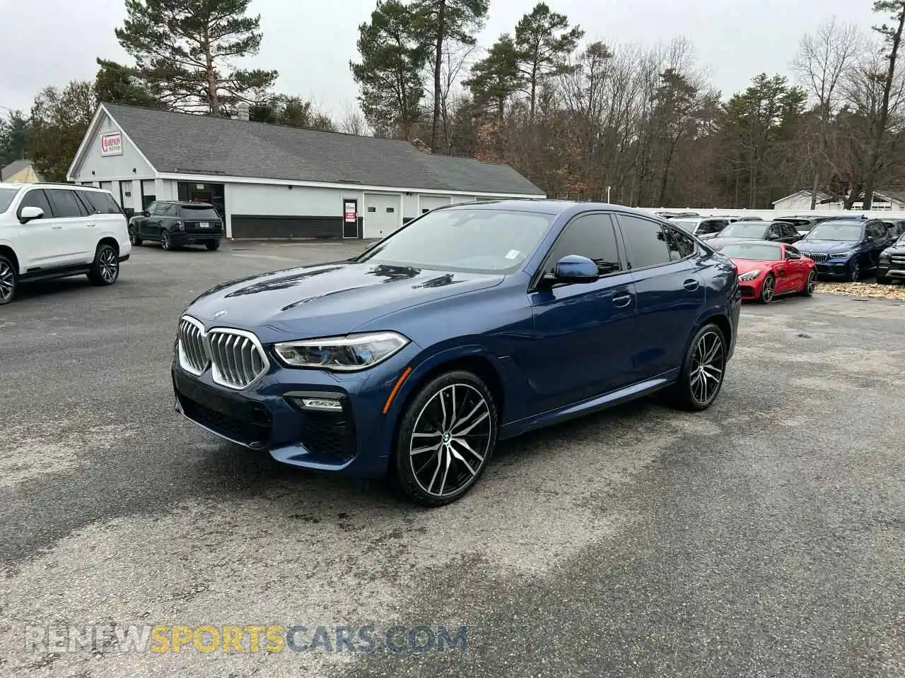 2 Photograph of a damaged car 5UXCY6C07M9E08681 BMW X6 2021
