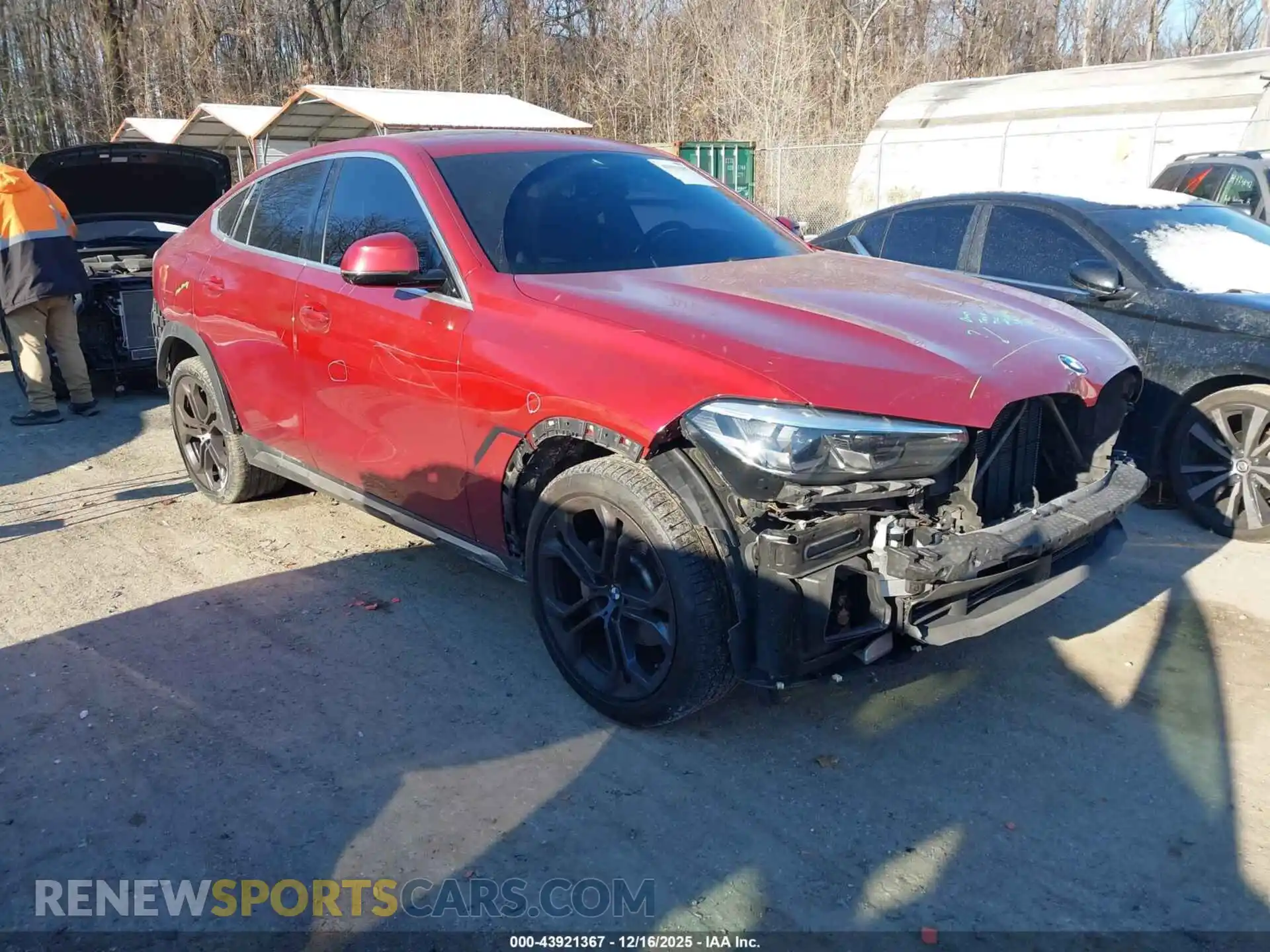 1 Photograph of a damaged car 5UXCY6C07M9E34441 BMW X6 2021